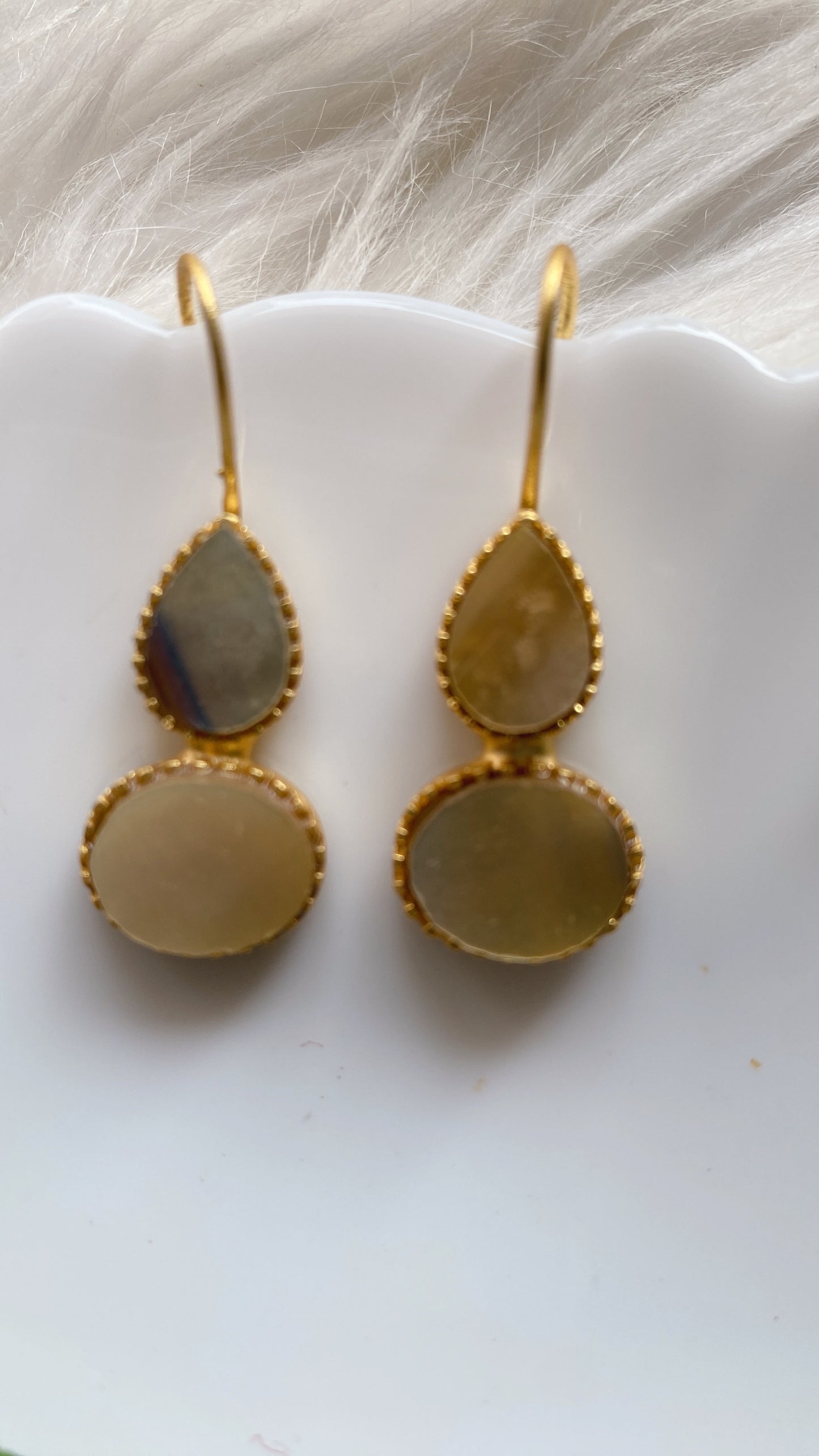 Moonlit Stone Earrings