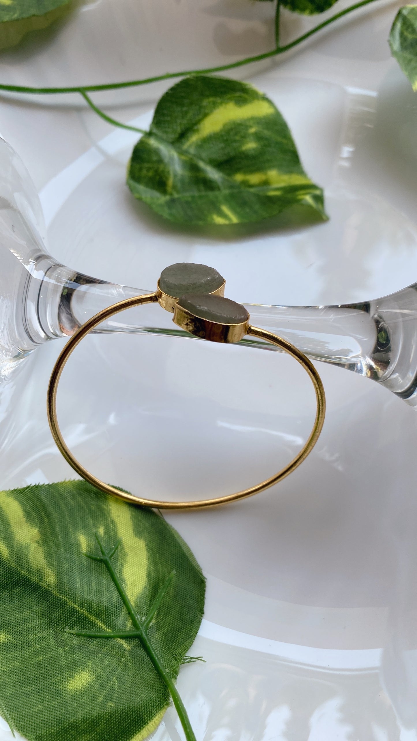 Raica Grey Natural Stone Bracelet