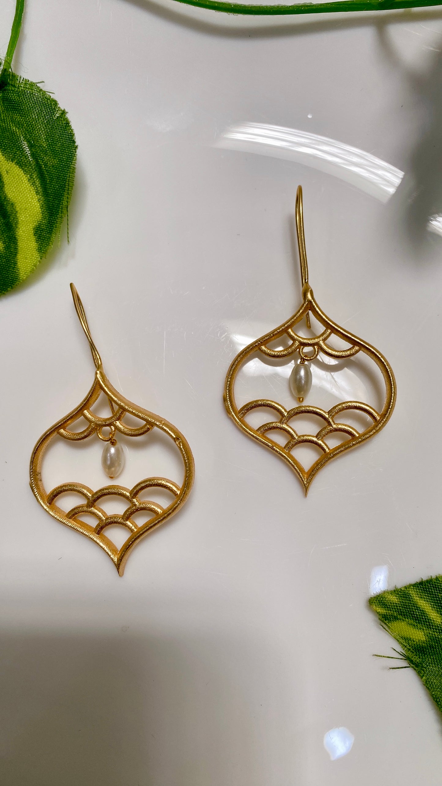 Pure Leaf Earrings