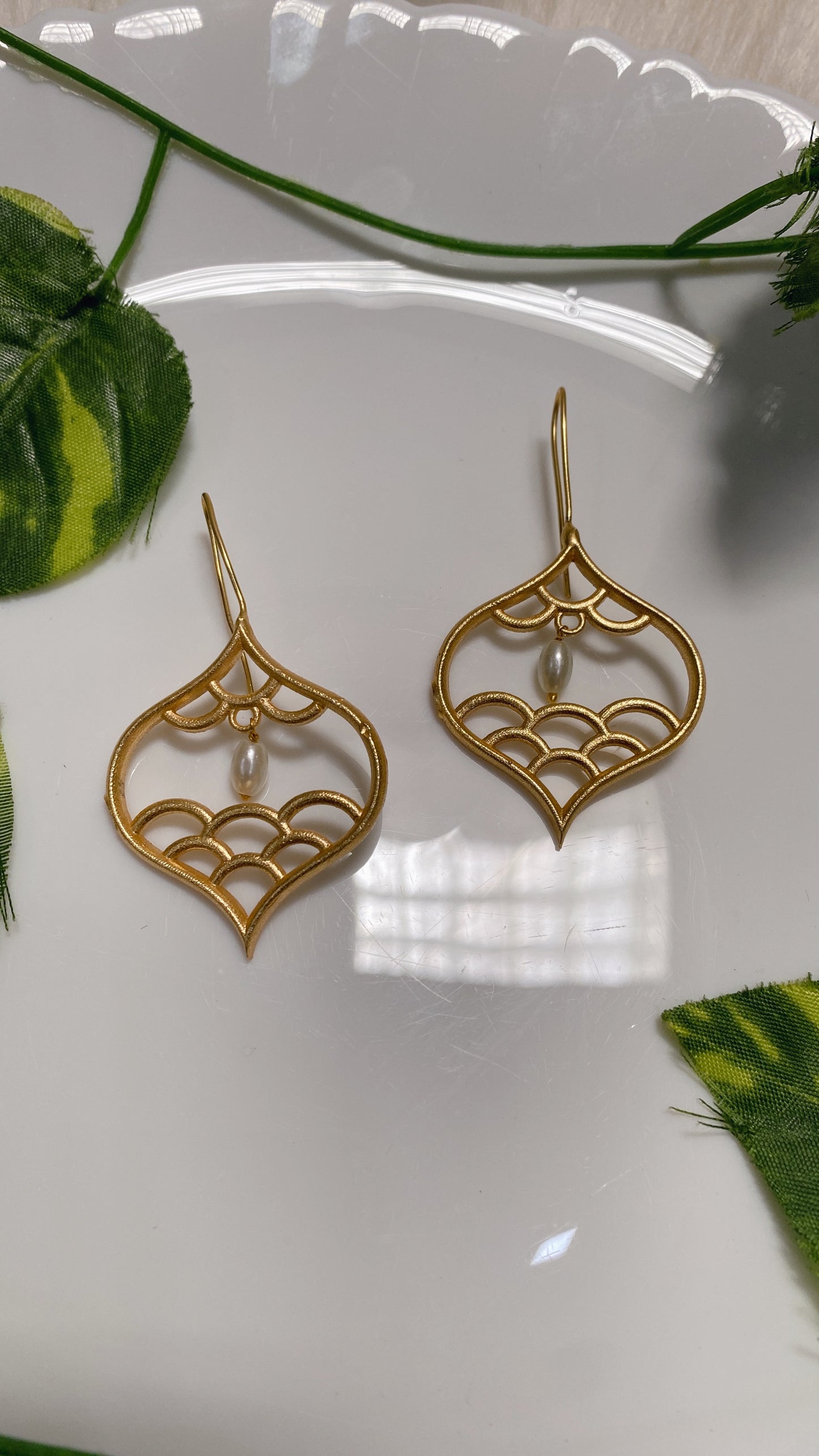 Pure Leaf Earrings