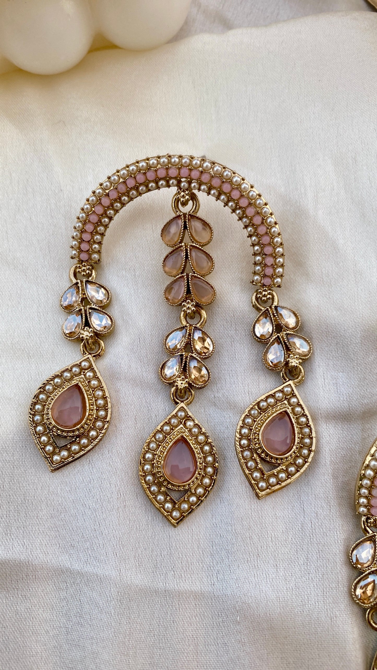 Geetanshi Pink Earrings