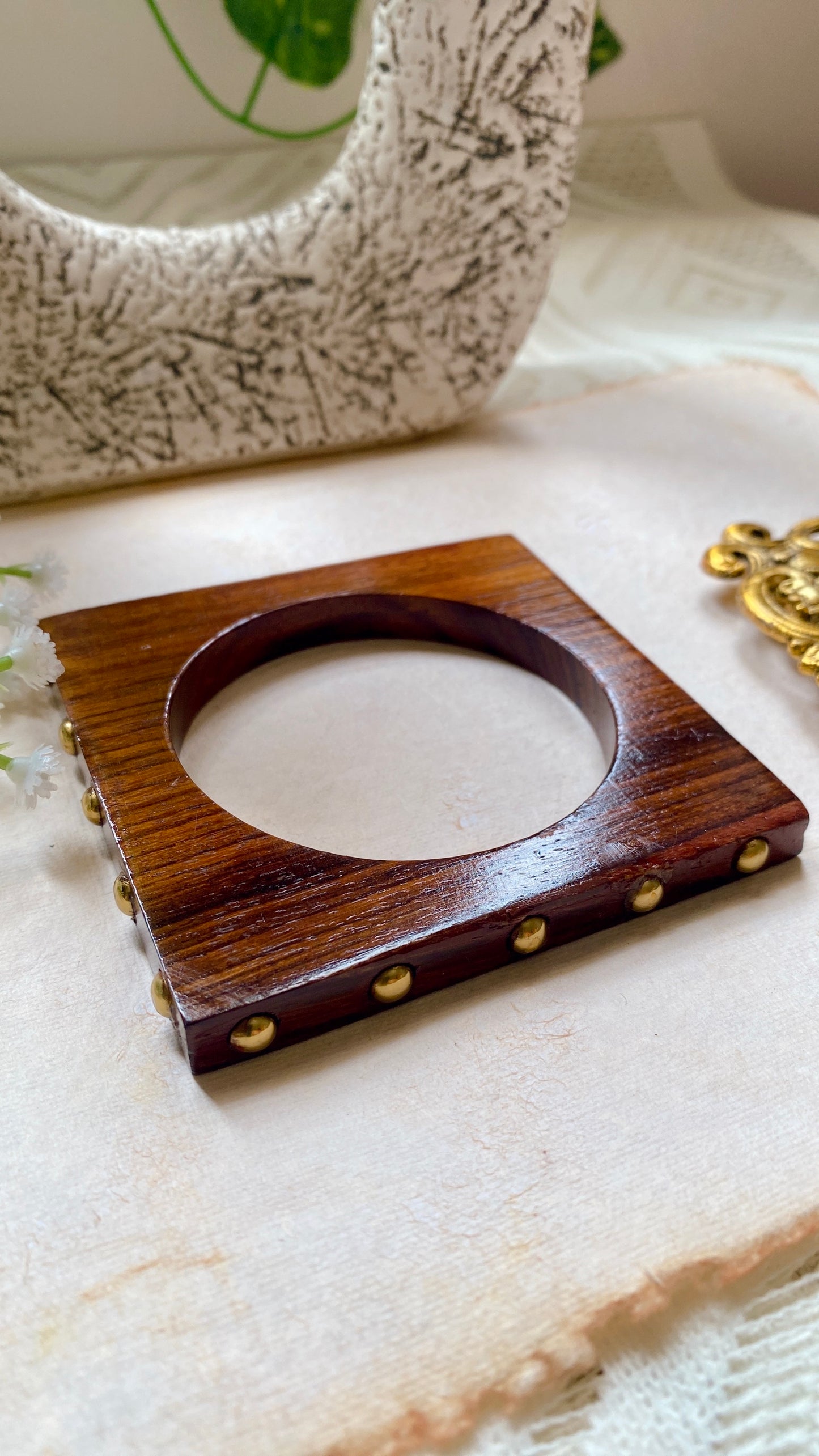 Prisha Wooden Bangle