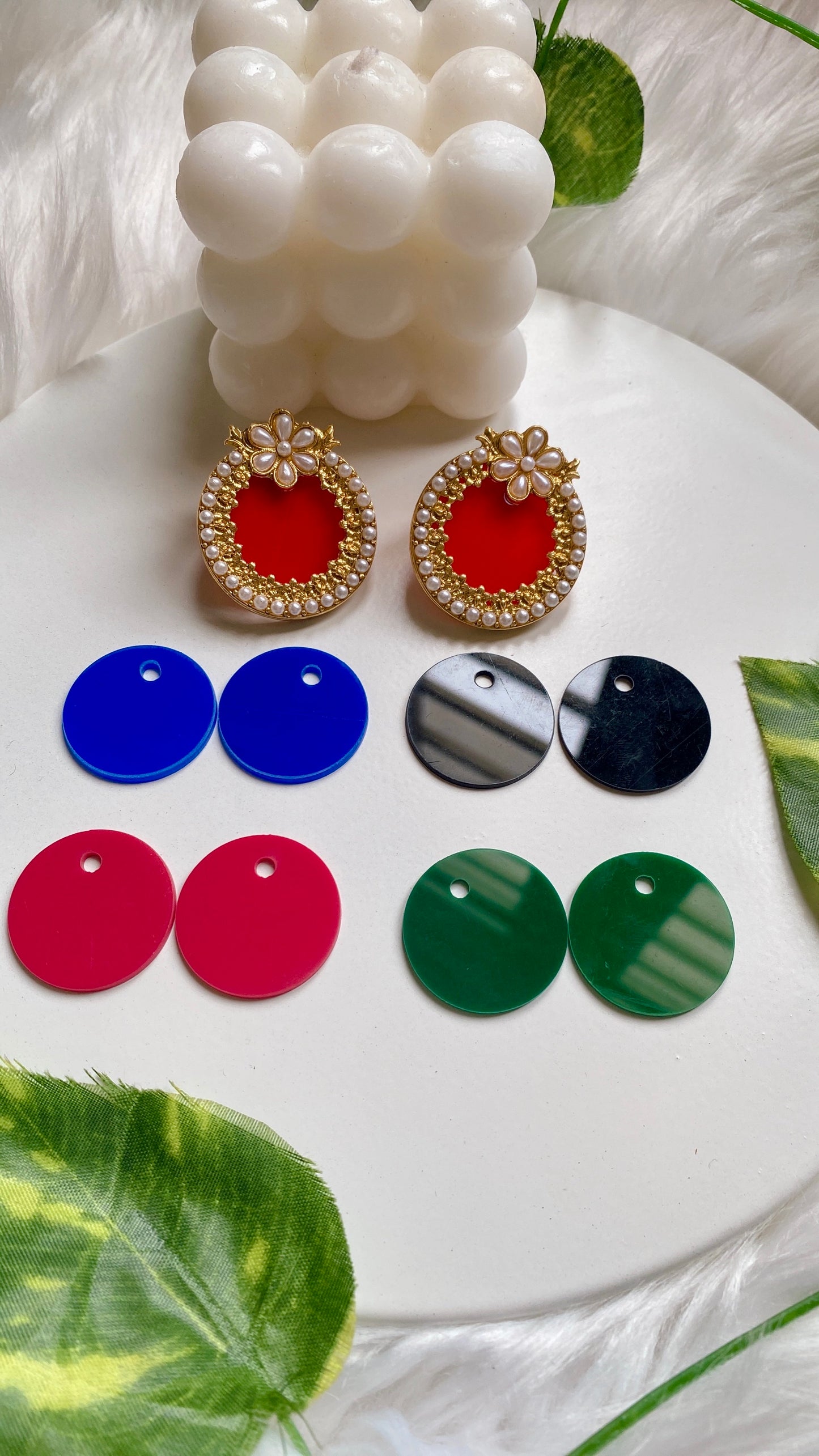 Kanika 6 Colour Changeable Earrings