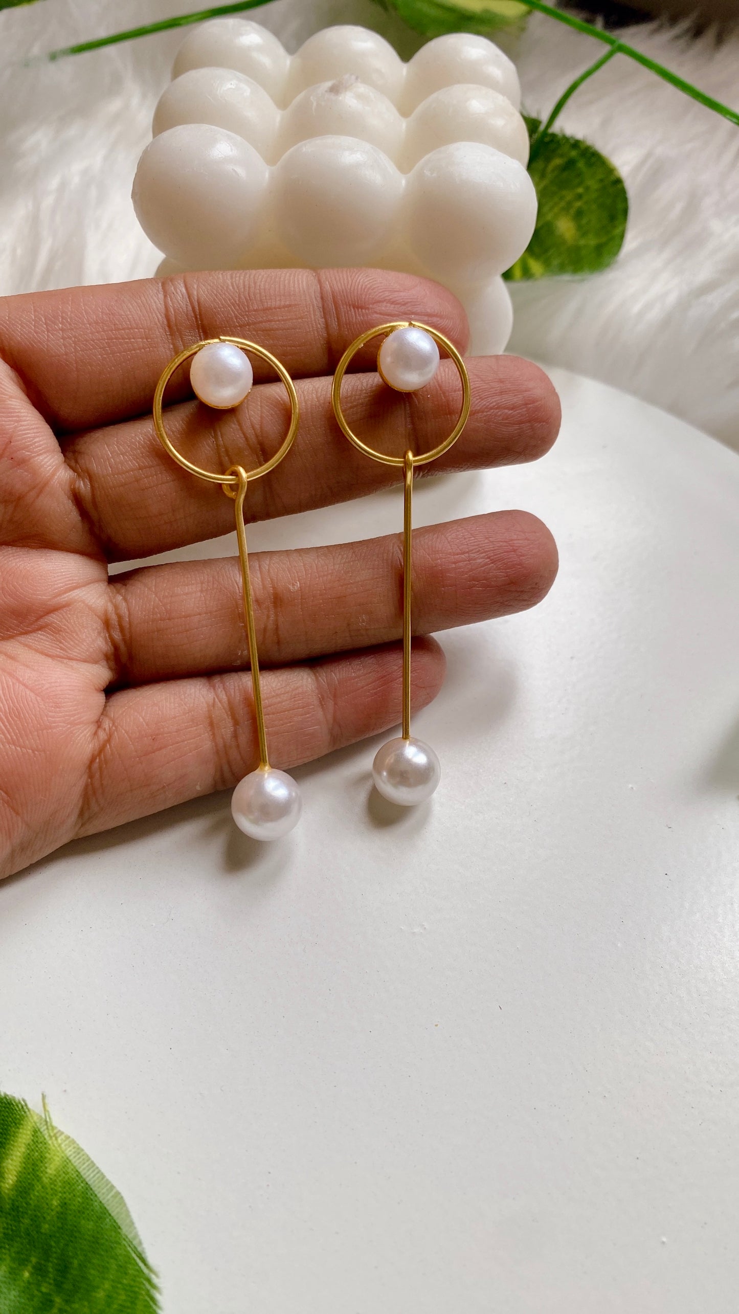 Miya Pearls Earrings