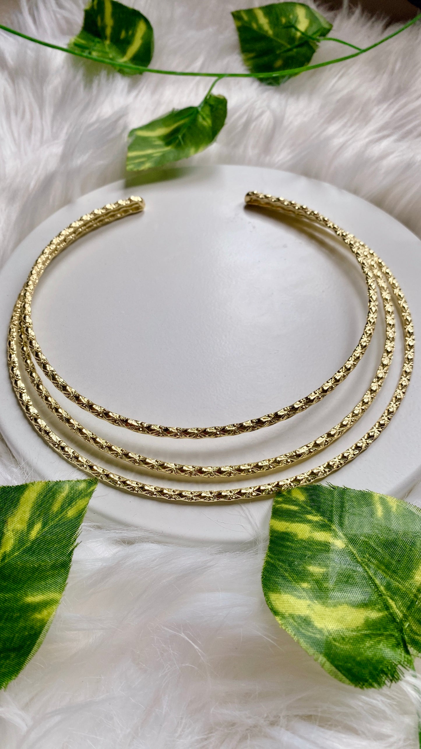 Golden Glow Brass Hasli
