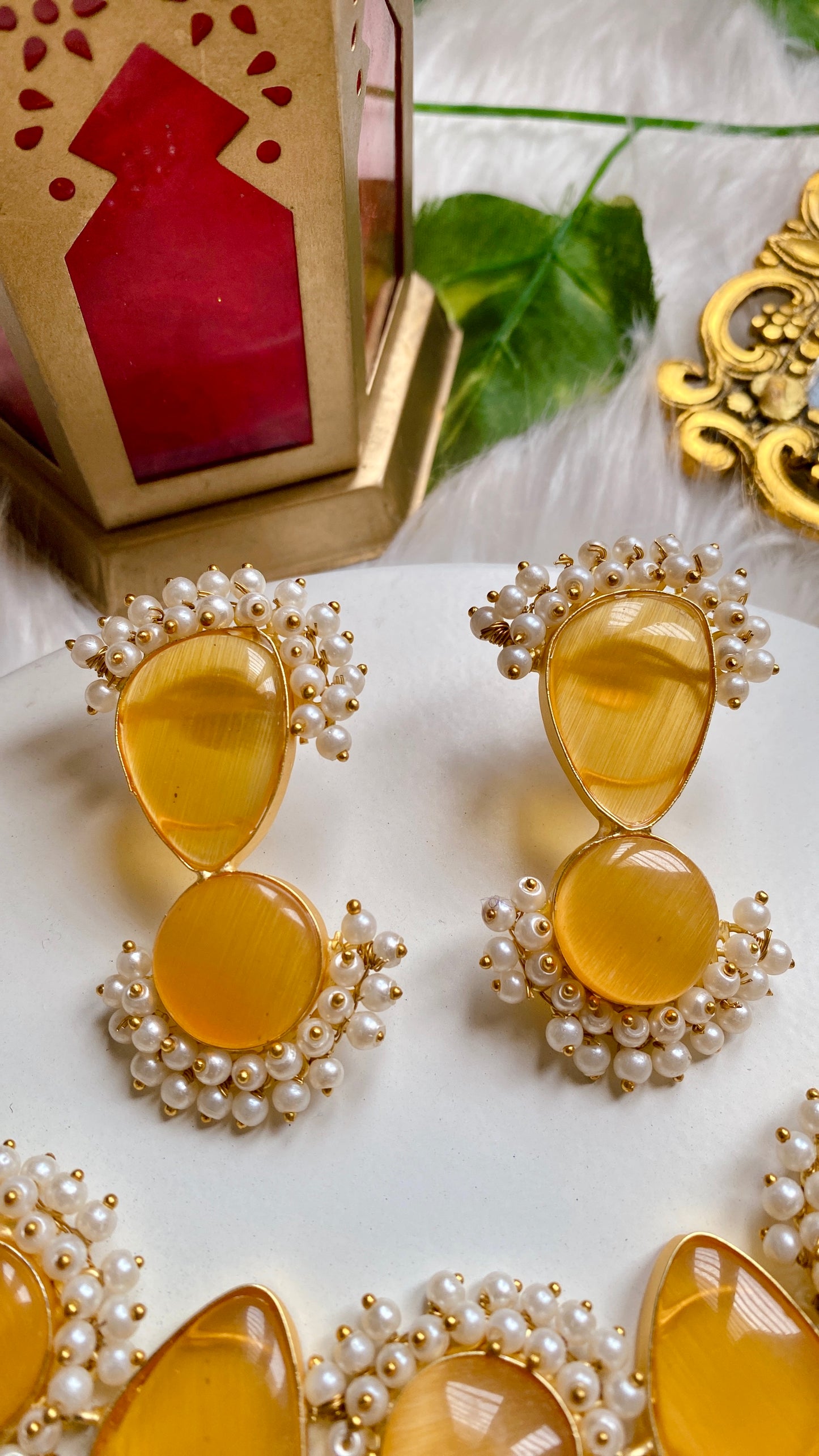 Amaya Necklace - Yellow