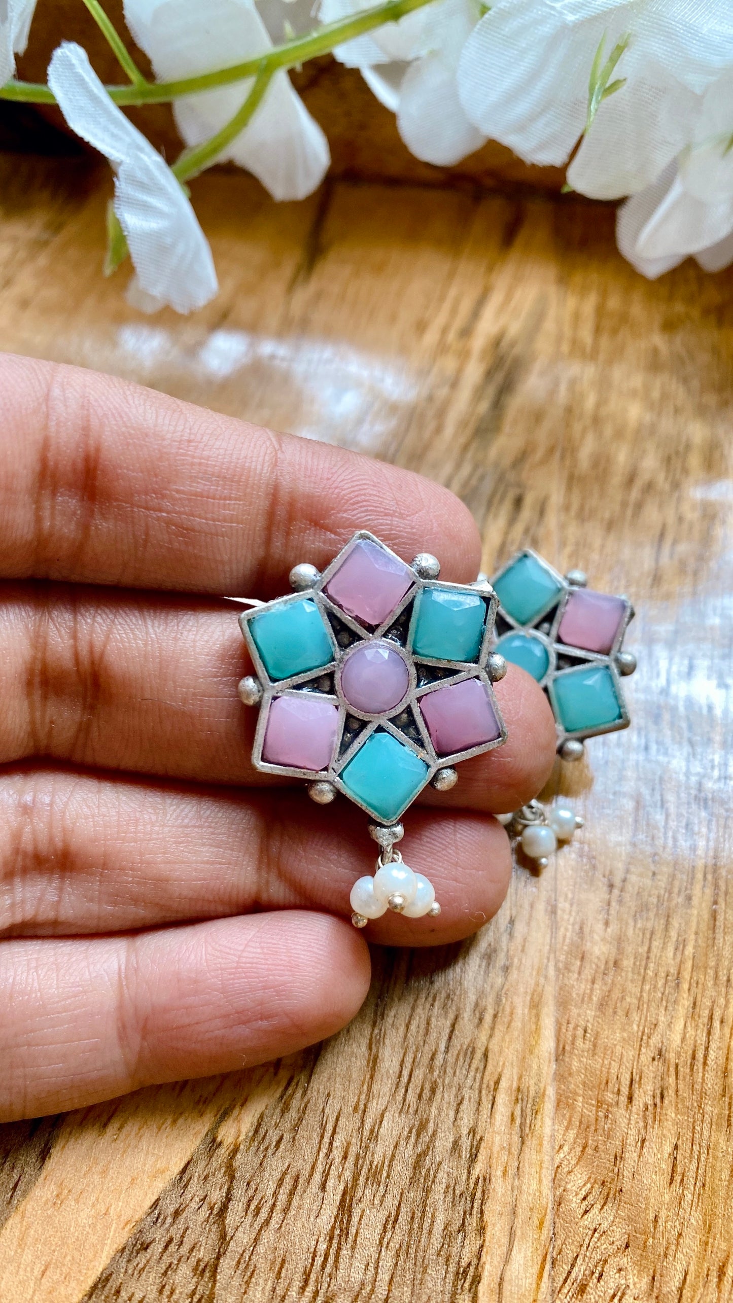 Sheetal Studs - Multi Colour