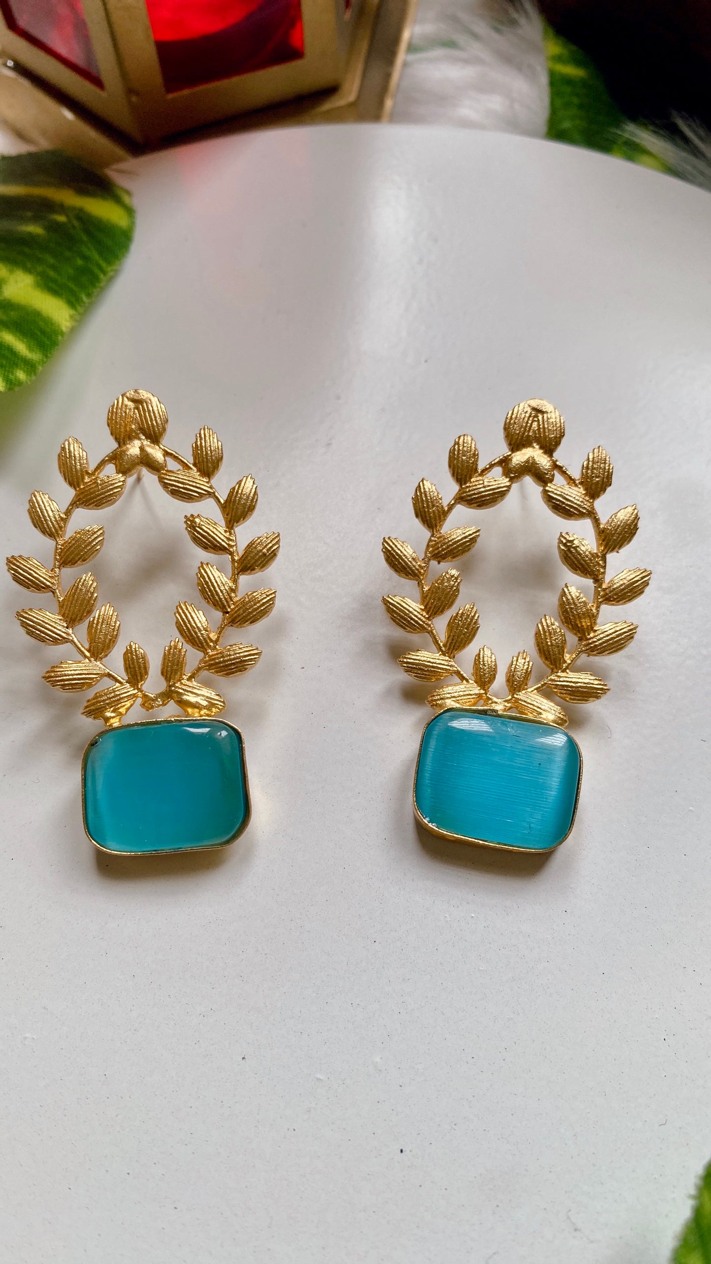Aurora Earrings - Sky Blue