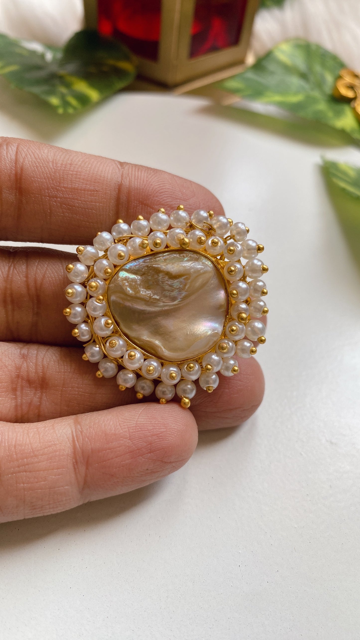 Pavni MOP Ring