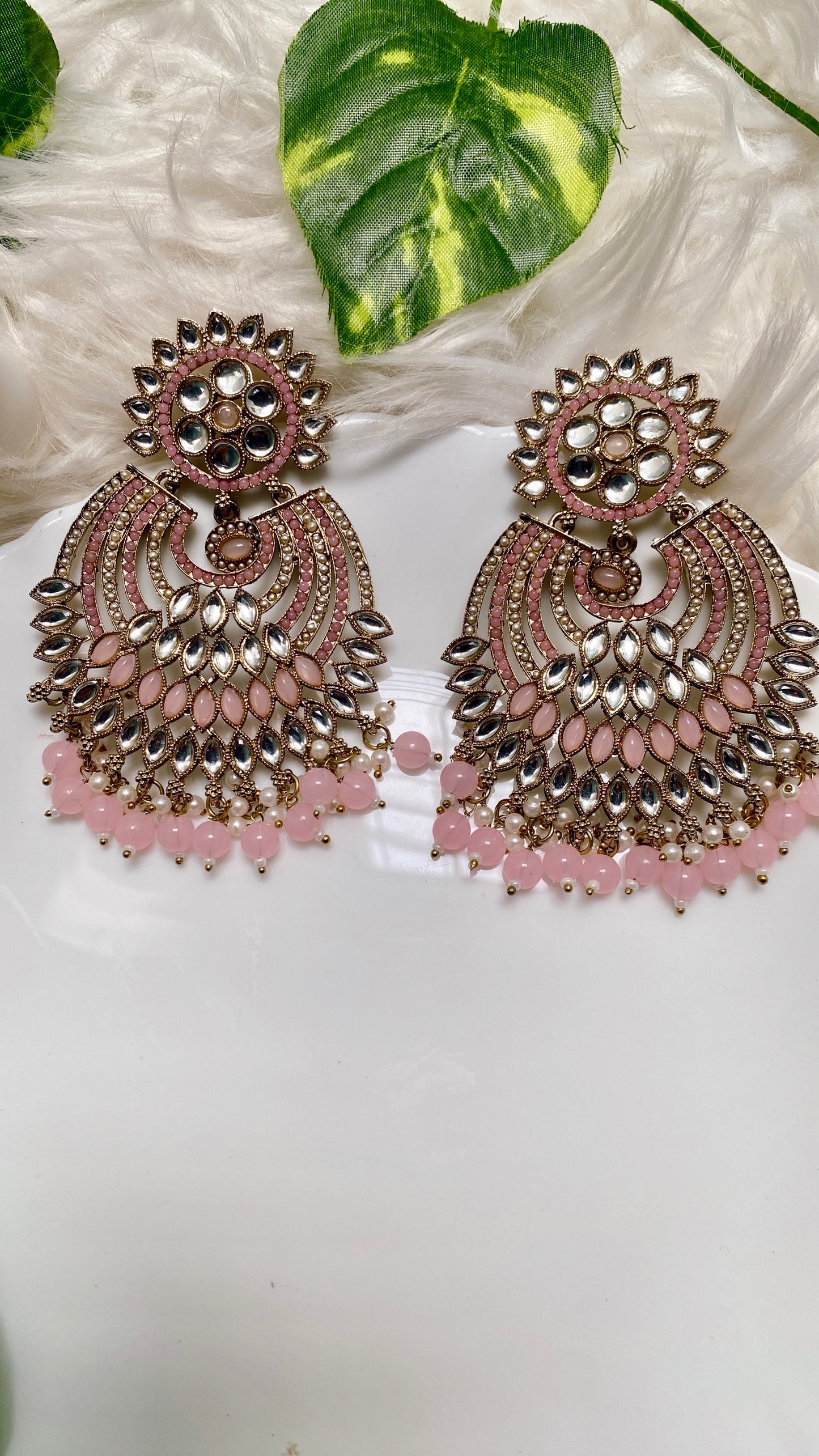 Ananya Pink Earrings