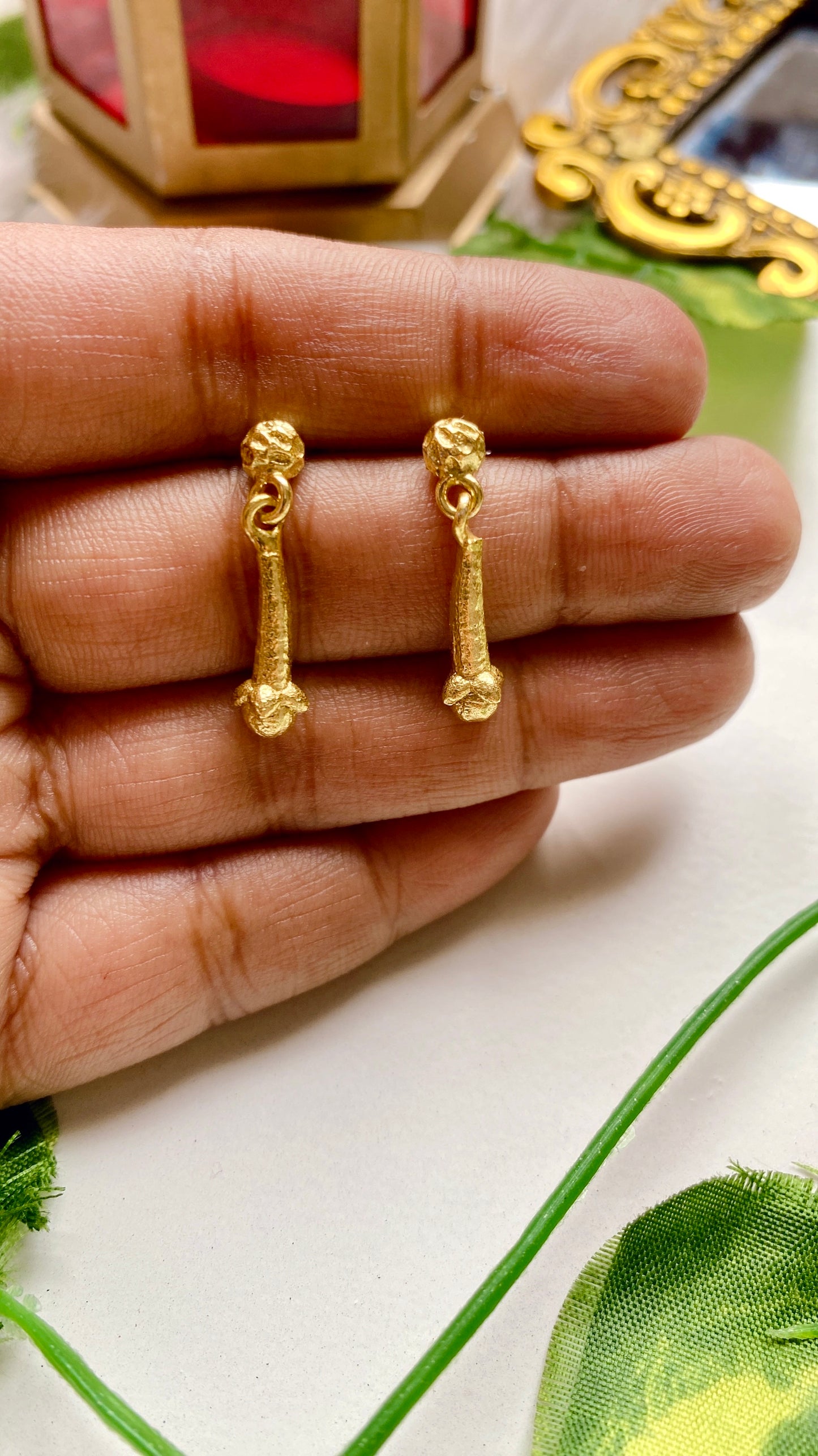 Kaali Mirch Drop Earrings