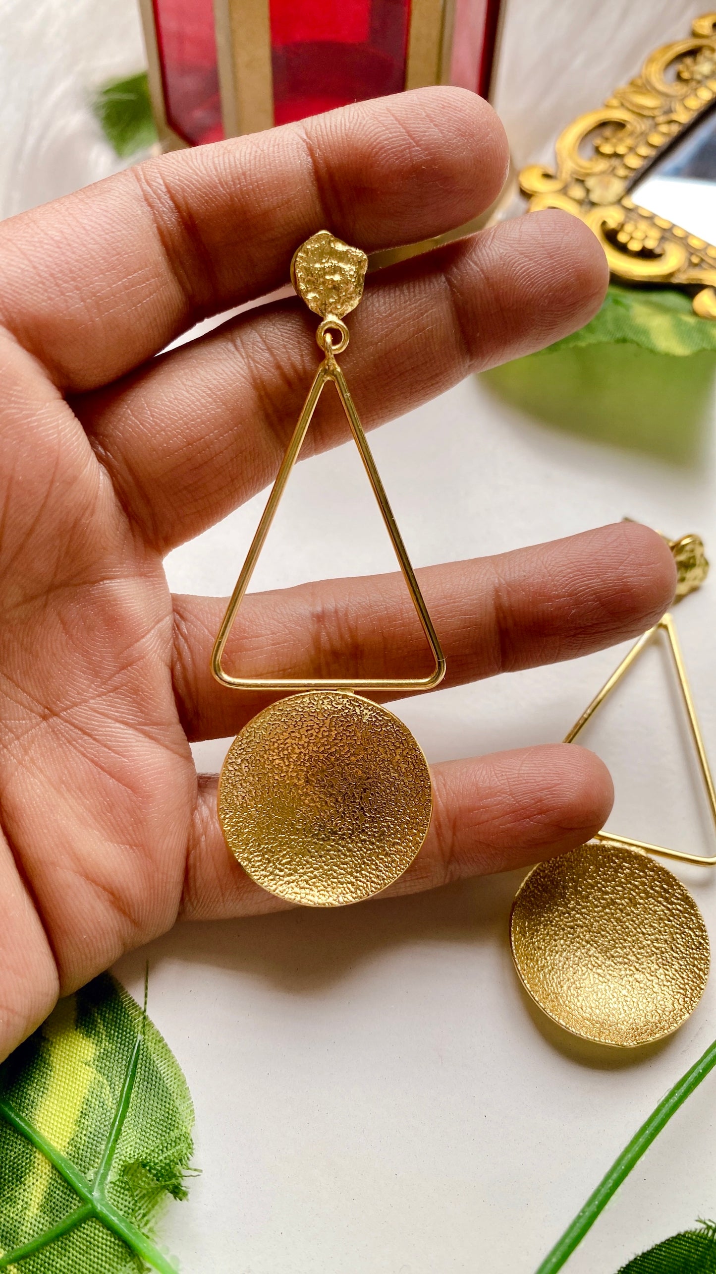 The Golden Bell Earrings