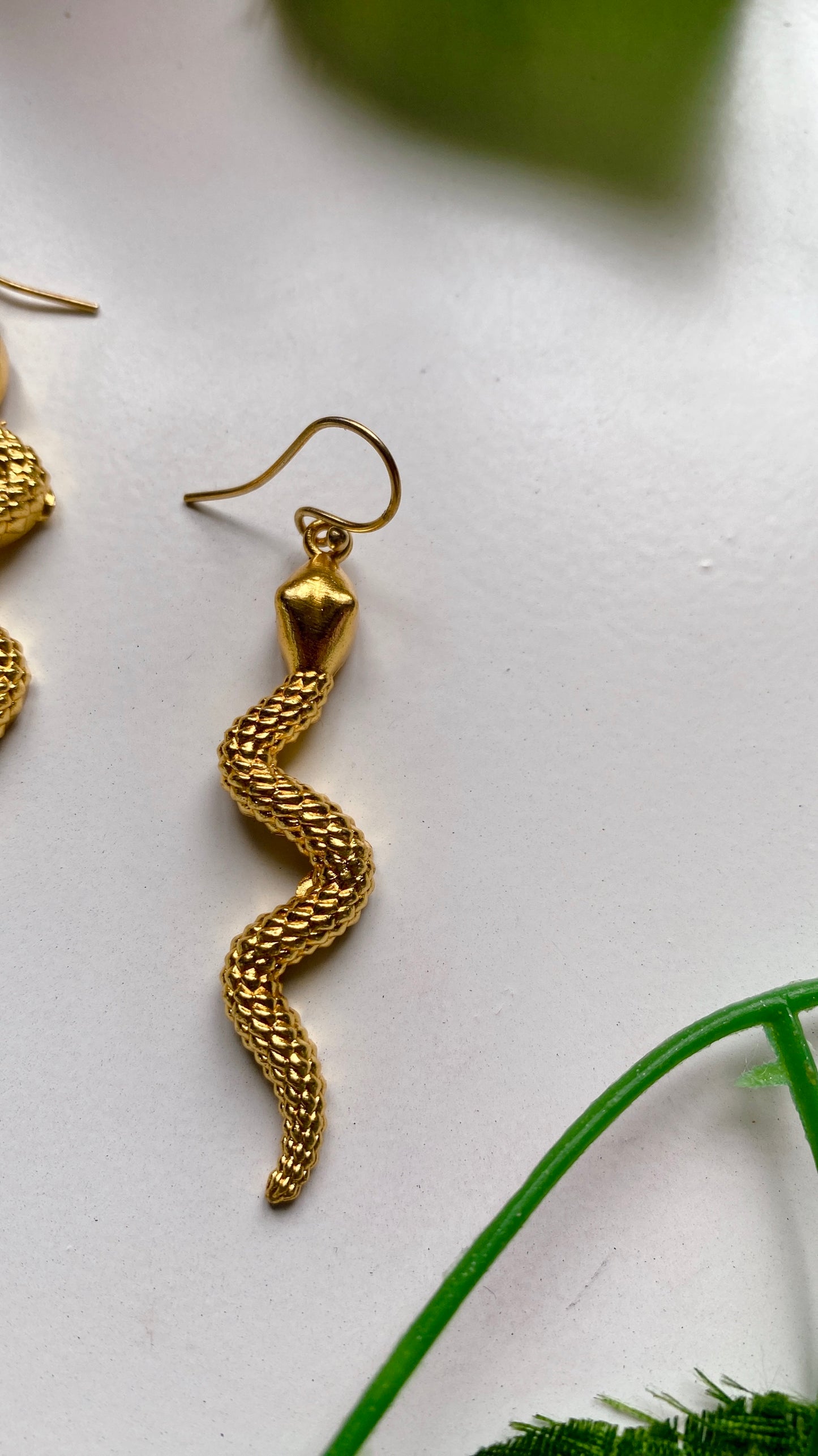 Silly Snake Earrings