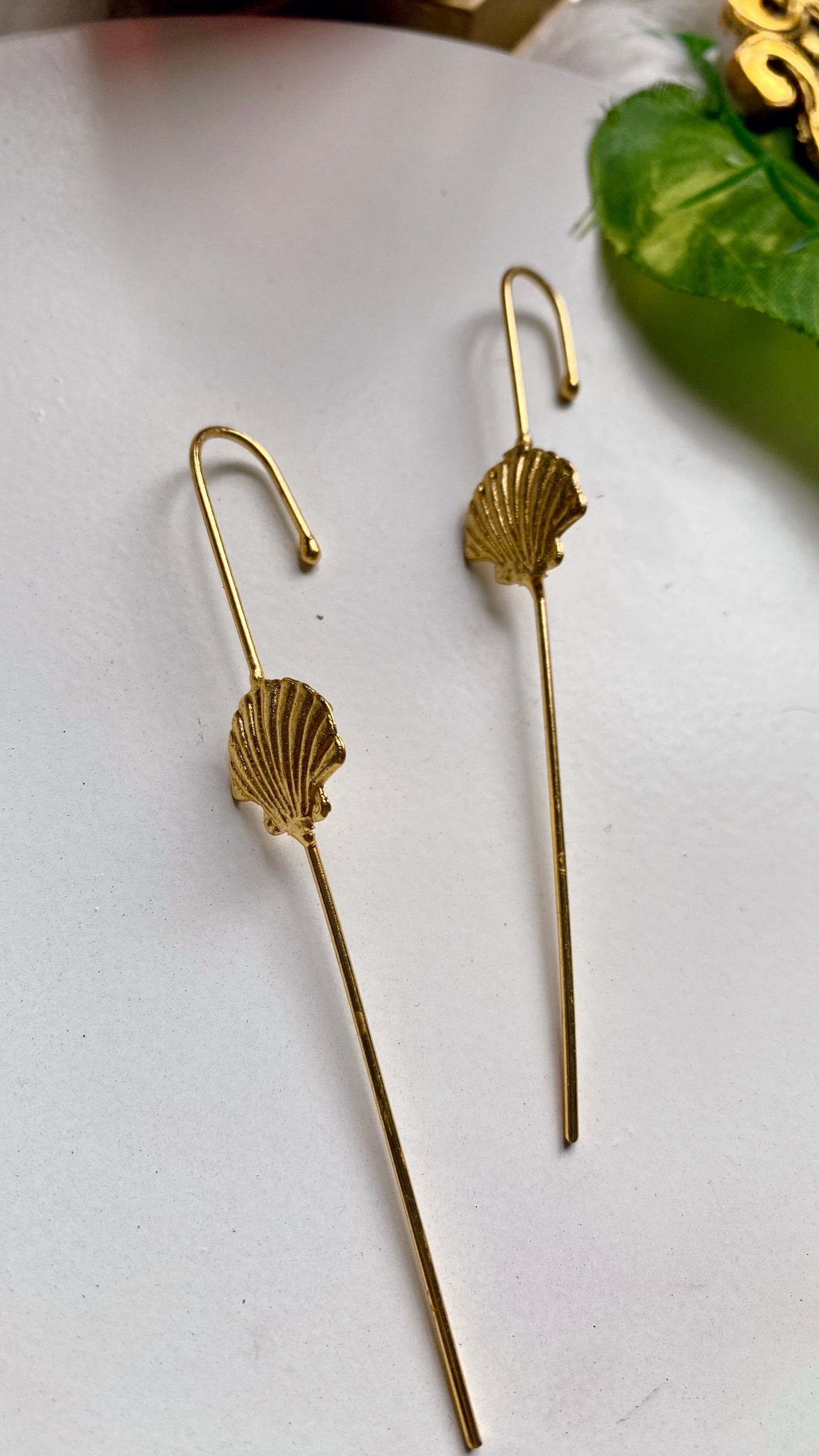 Sea Shell Earcuffs