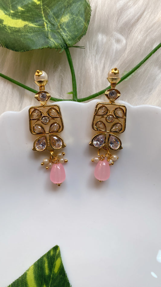 Kavita Pink Earrings