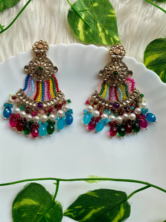 Mridul Multicolour Pasa Earrings