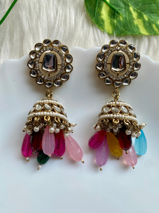 Pawni Multicolour Jhumka