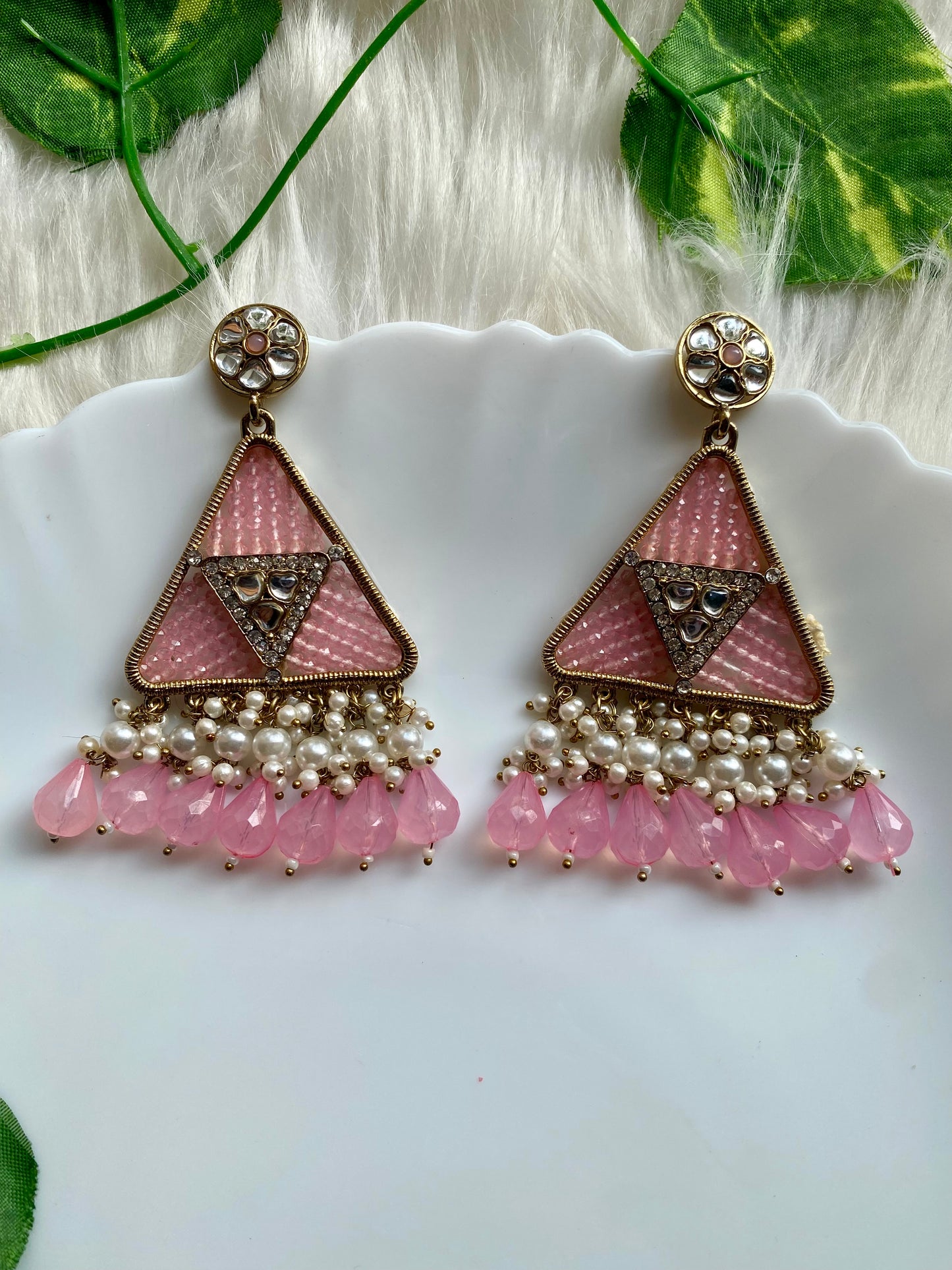 Yashi Pink Earring