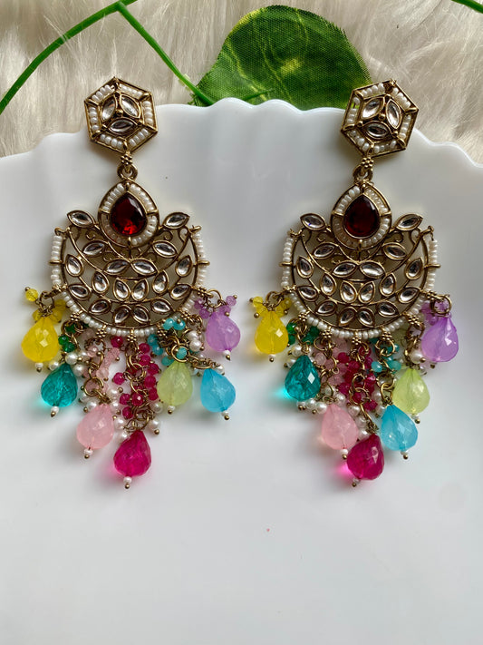 Ishika Multi Colour Earrings