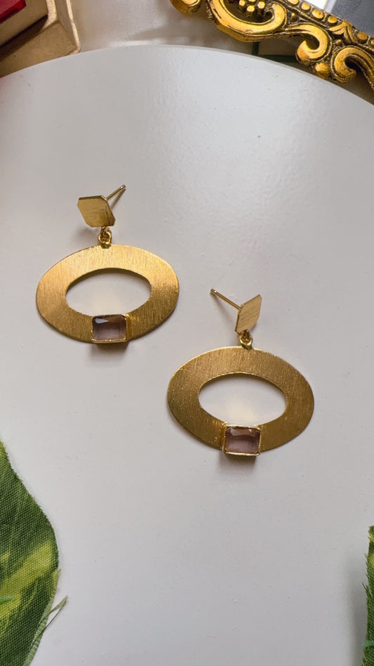 Roshika Earrings - Pink