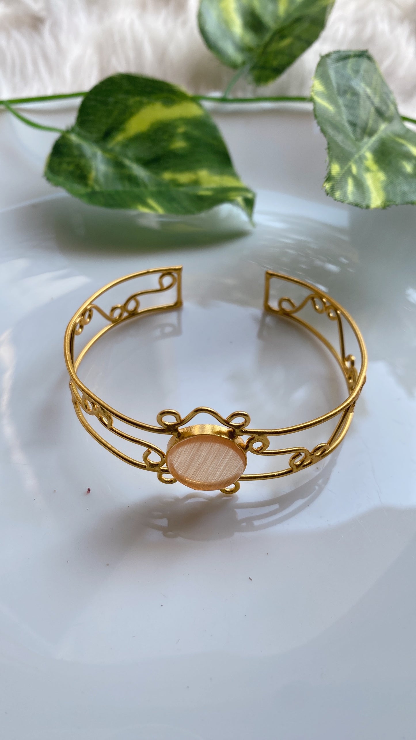 Kavya Brass Bracelet