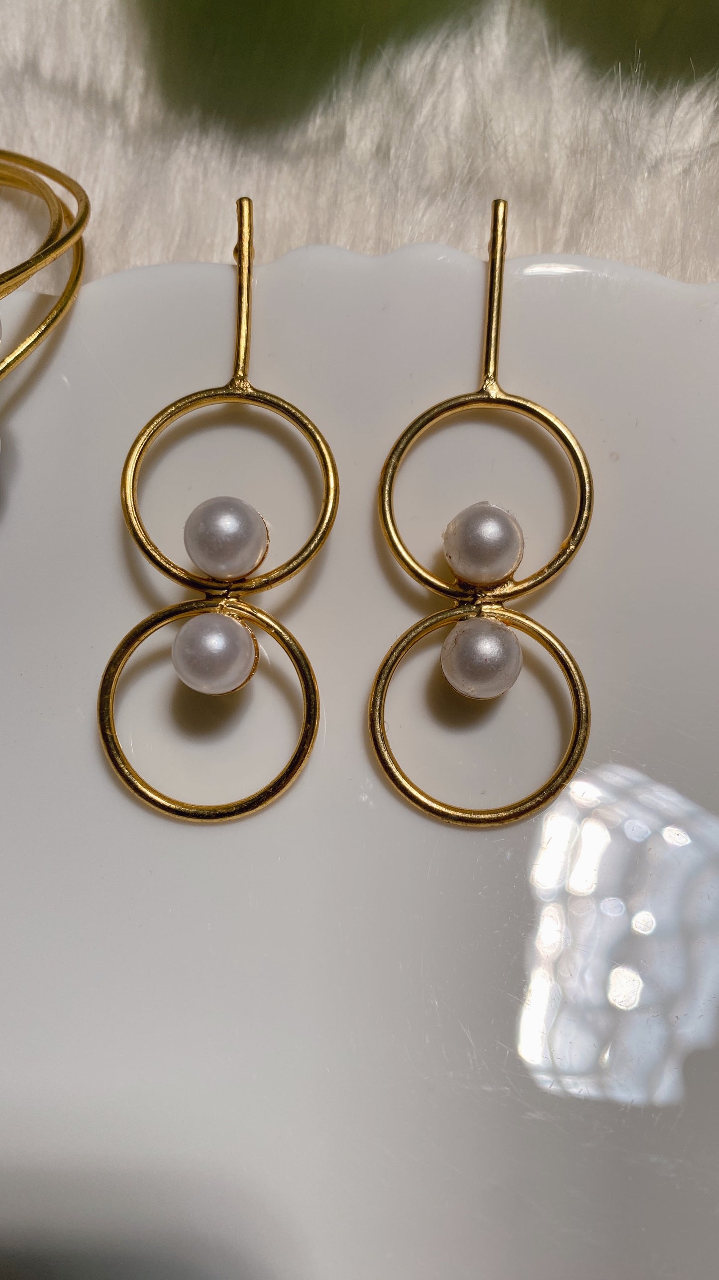 Halo Strand Earrings