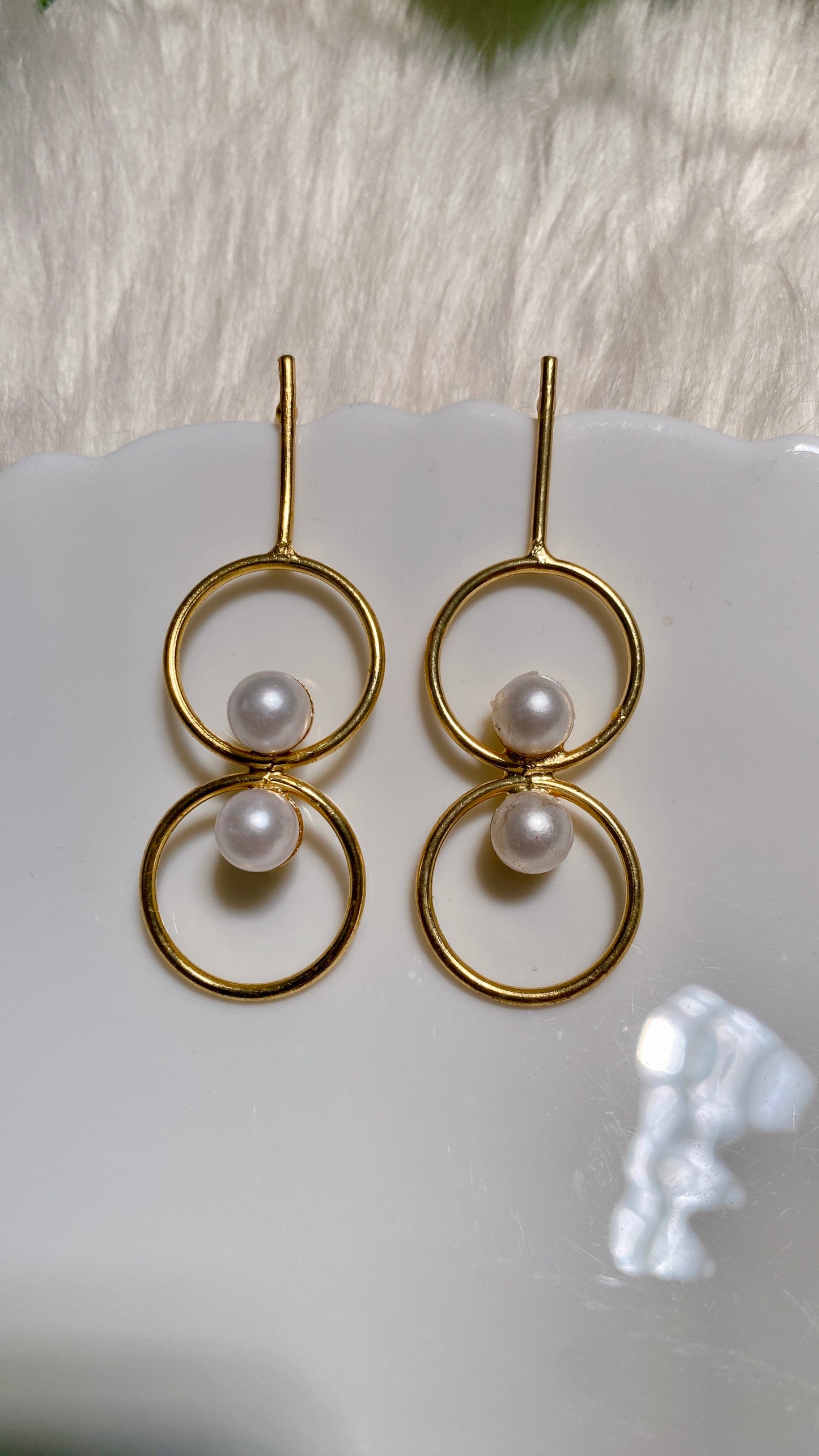 Halo Strand Earrings
