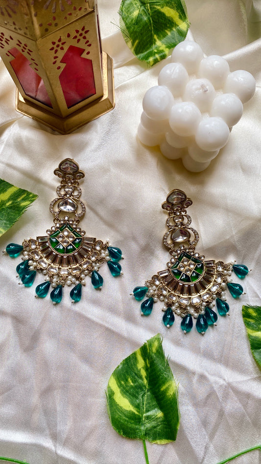 Arohi Green Earrings (Copy)