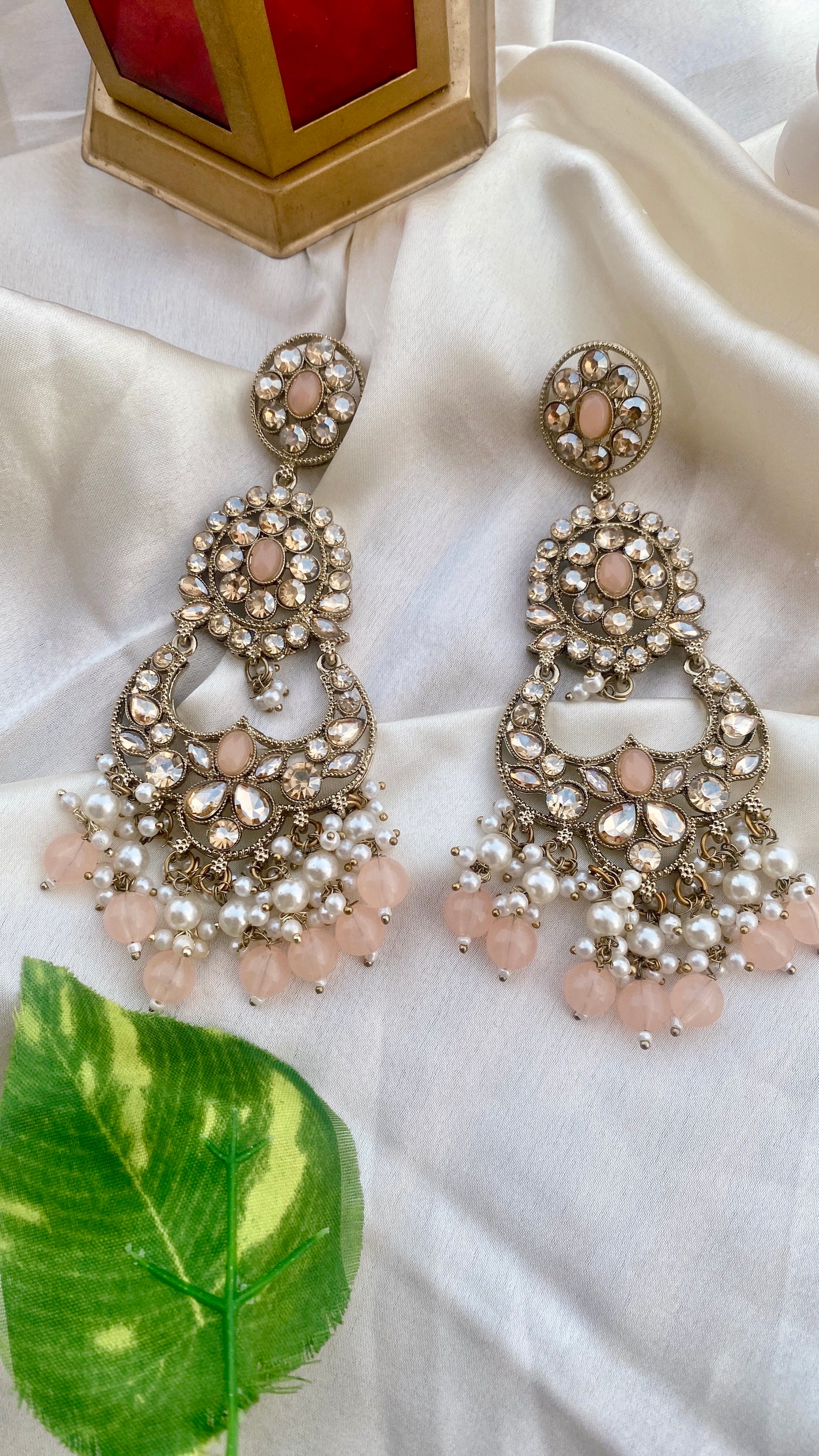 Kavisha Peach Earrings