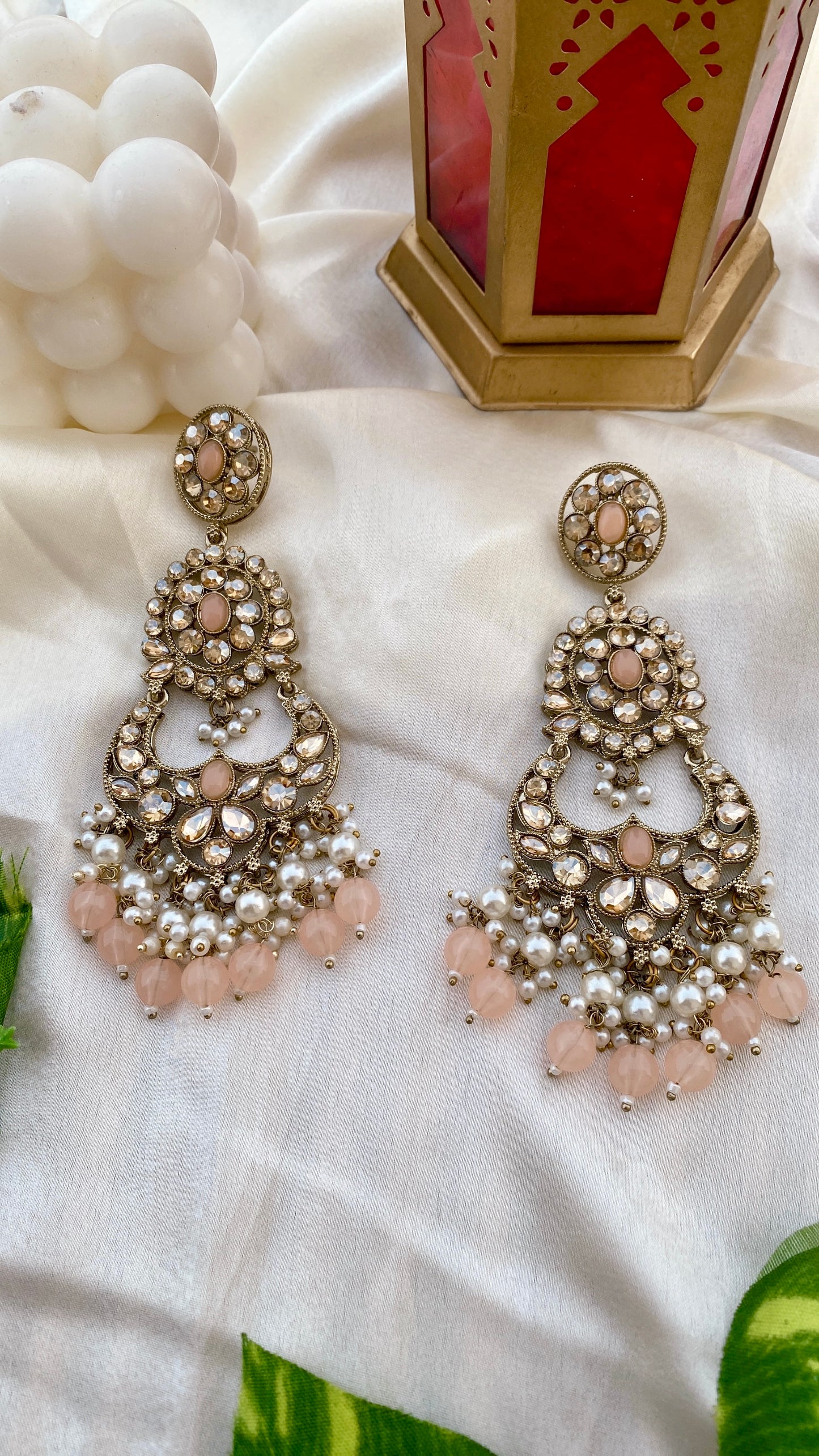 Kavisha Peach Earrings