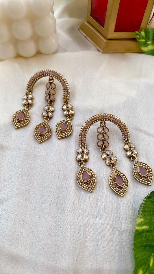 Geetanshi Pink Earrings