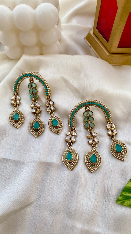 Geetanshi Mint Green Earrings