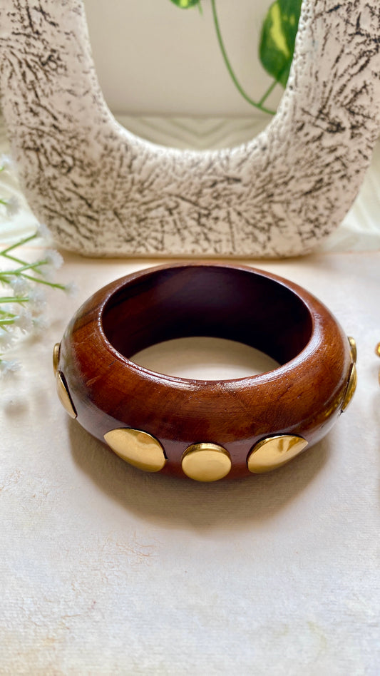 Reva Wooden Bangle