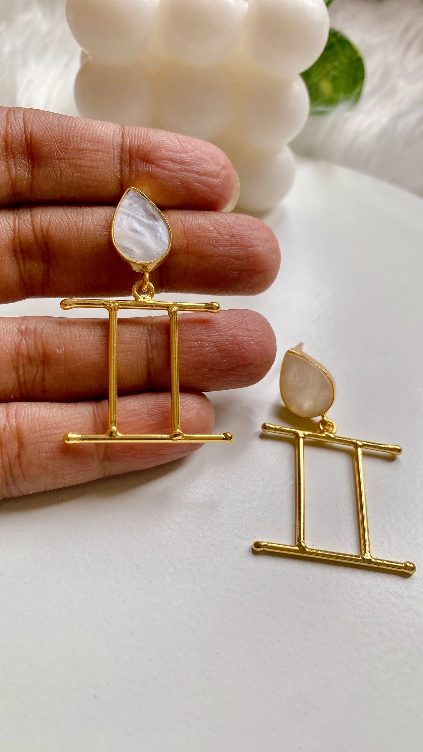 Luna lines Earrings