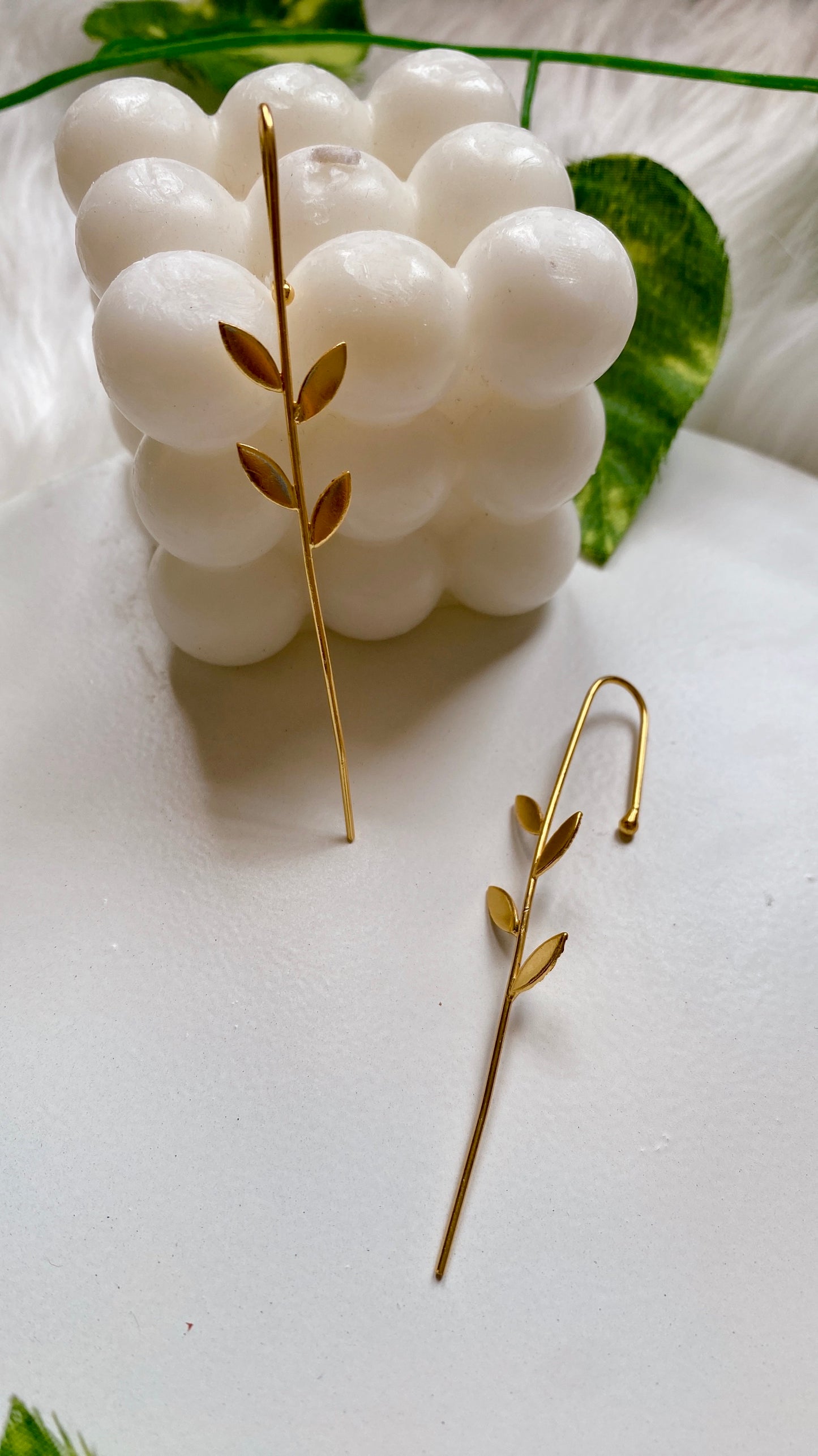 Leafy Ear Hooks