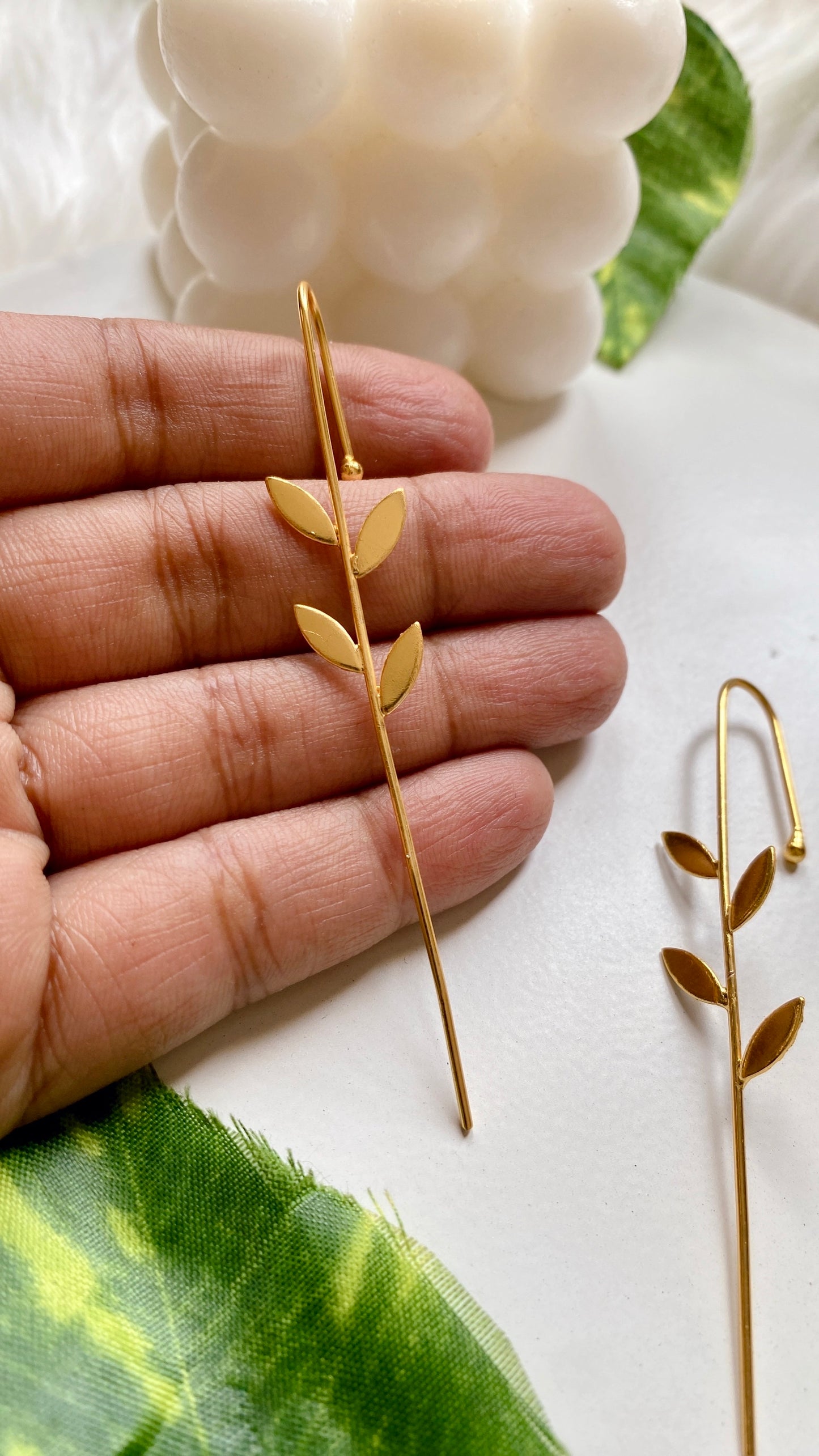 Leafy Ear Hooks