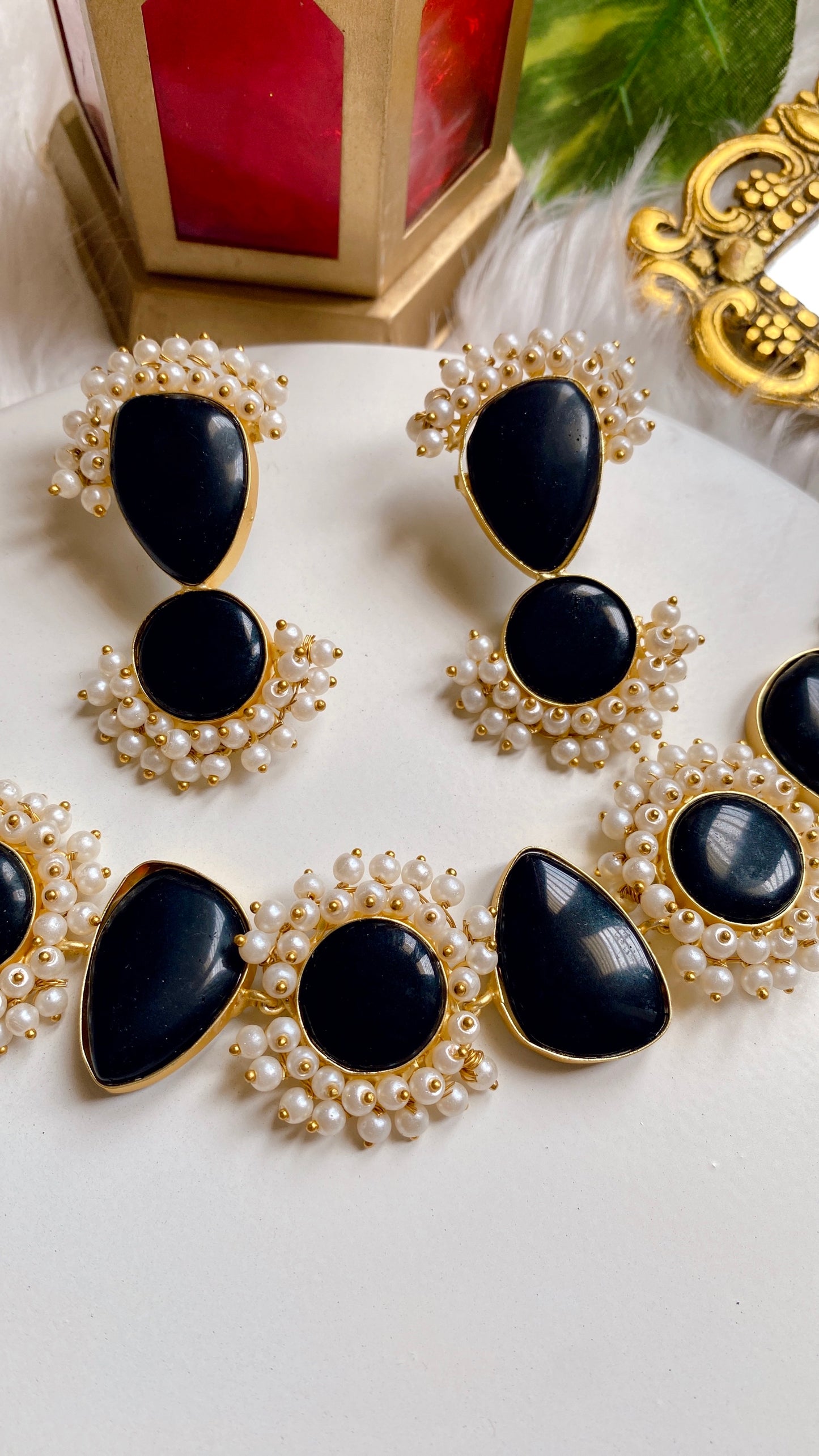 Amaya Necklace - Black