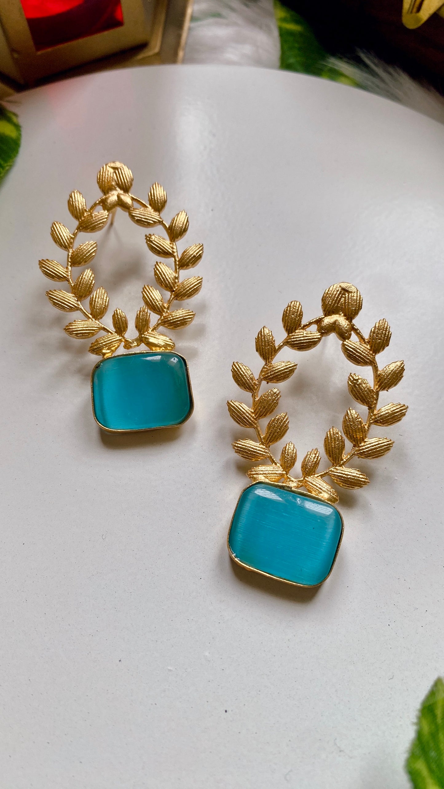 Aurora Earrings - Sky Blue