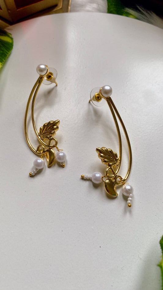 Bloomline Brass Earrings