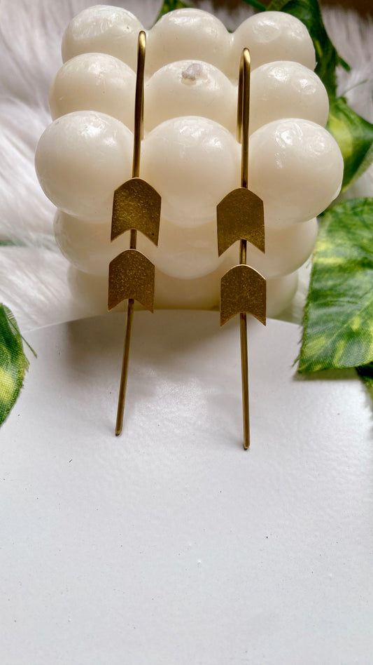 Edgy Arrow Earcuffs