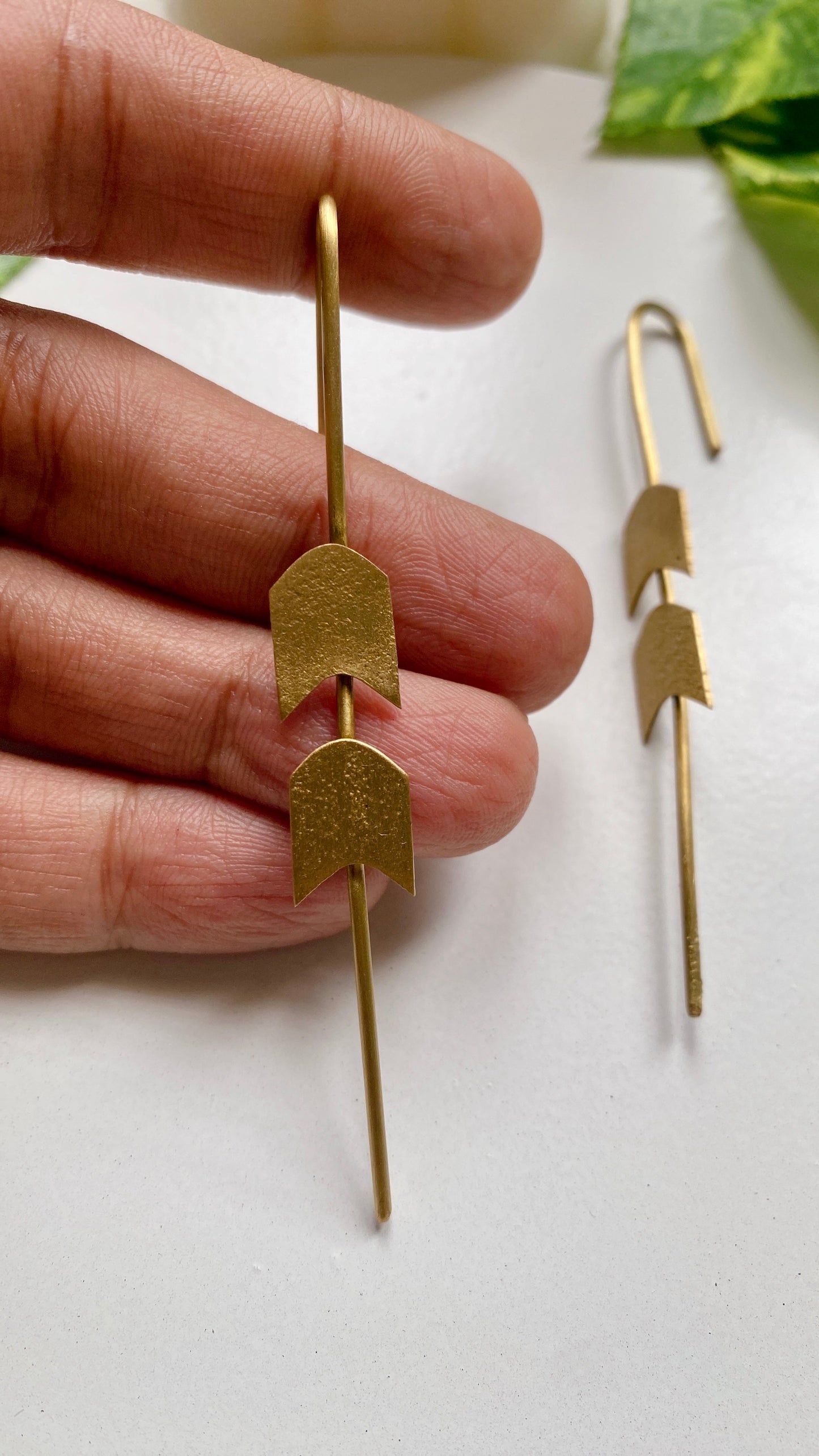 Edgy Arrow Earcuffs