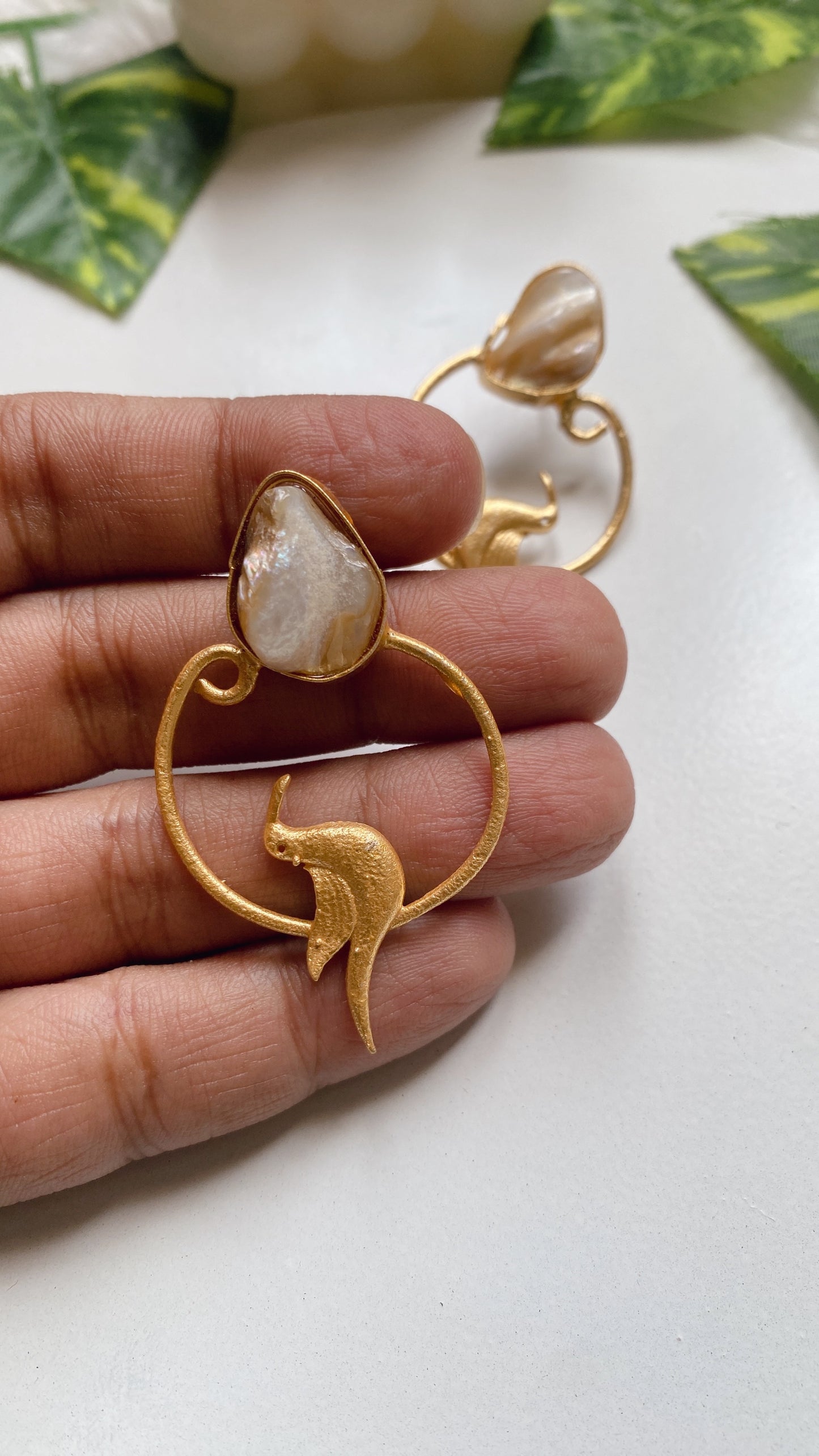 Golden Flight Earrings