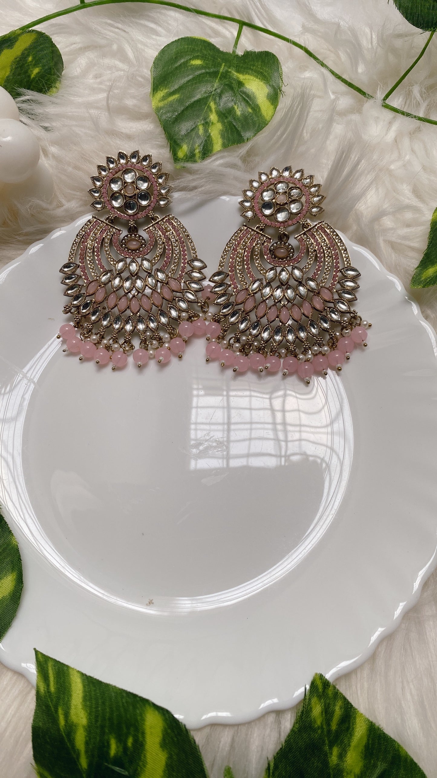 Ananya Pink Earrings
