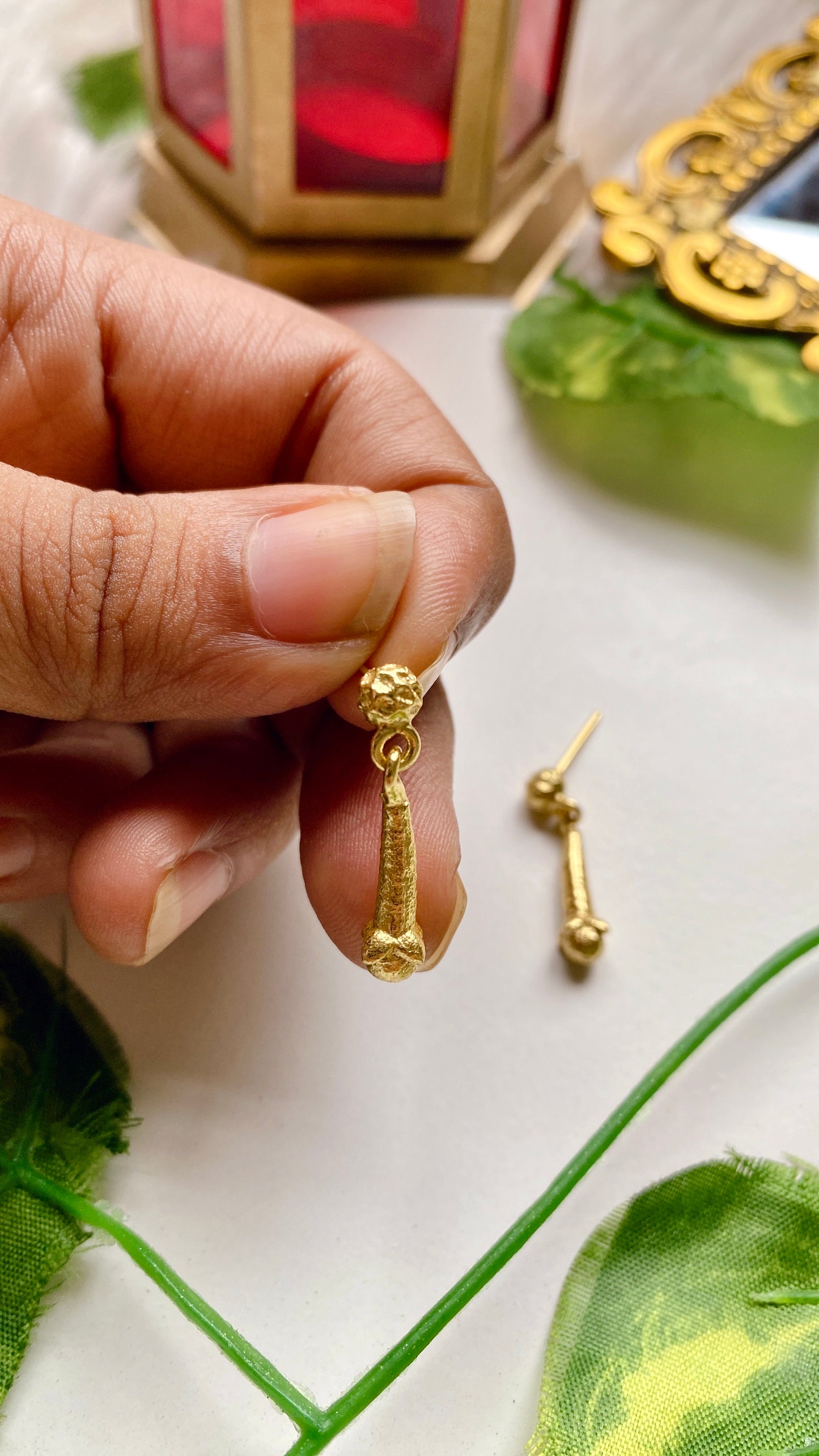 Kaali Mirch Drop Earrings