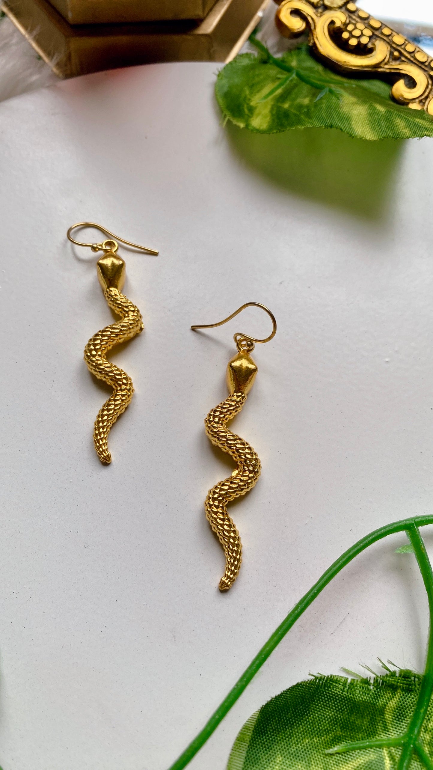 Silly Snake Earrings