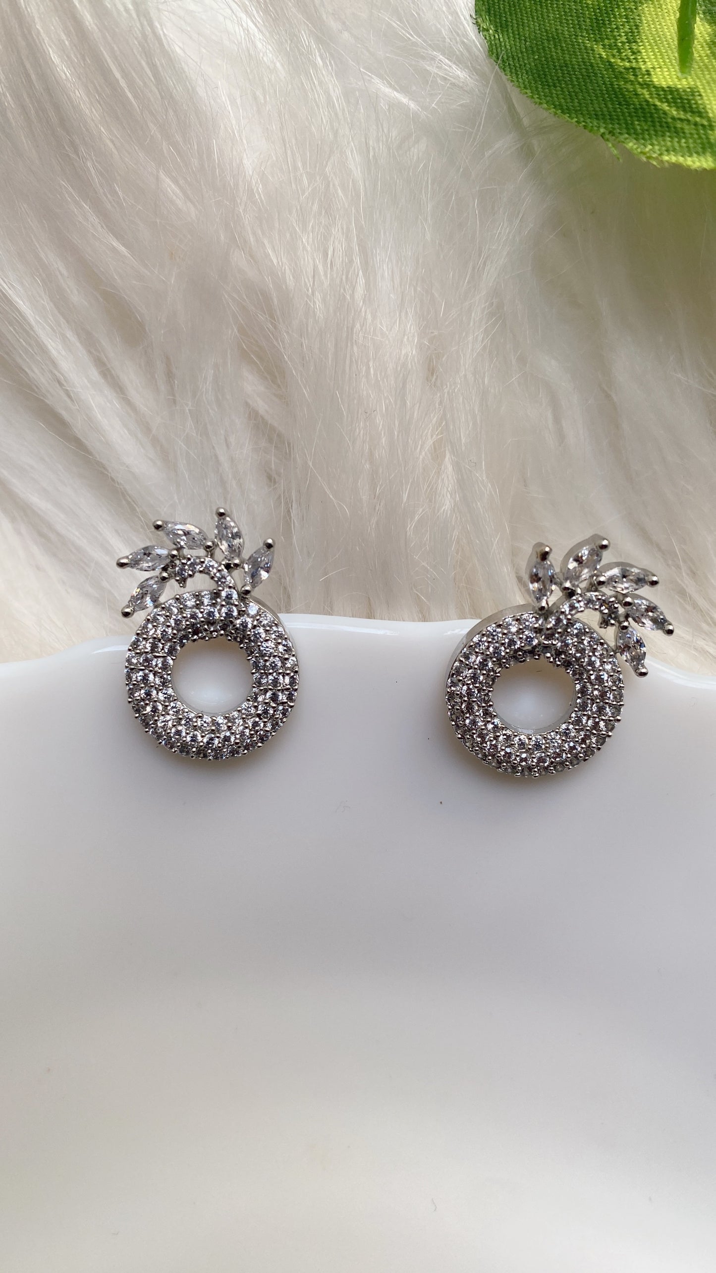 Enchant Nano setting earrings