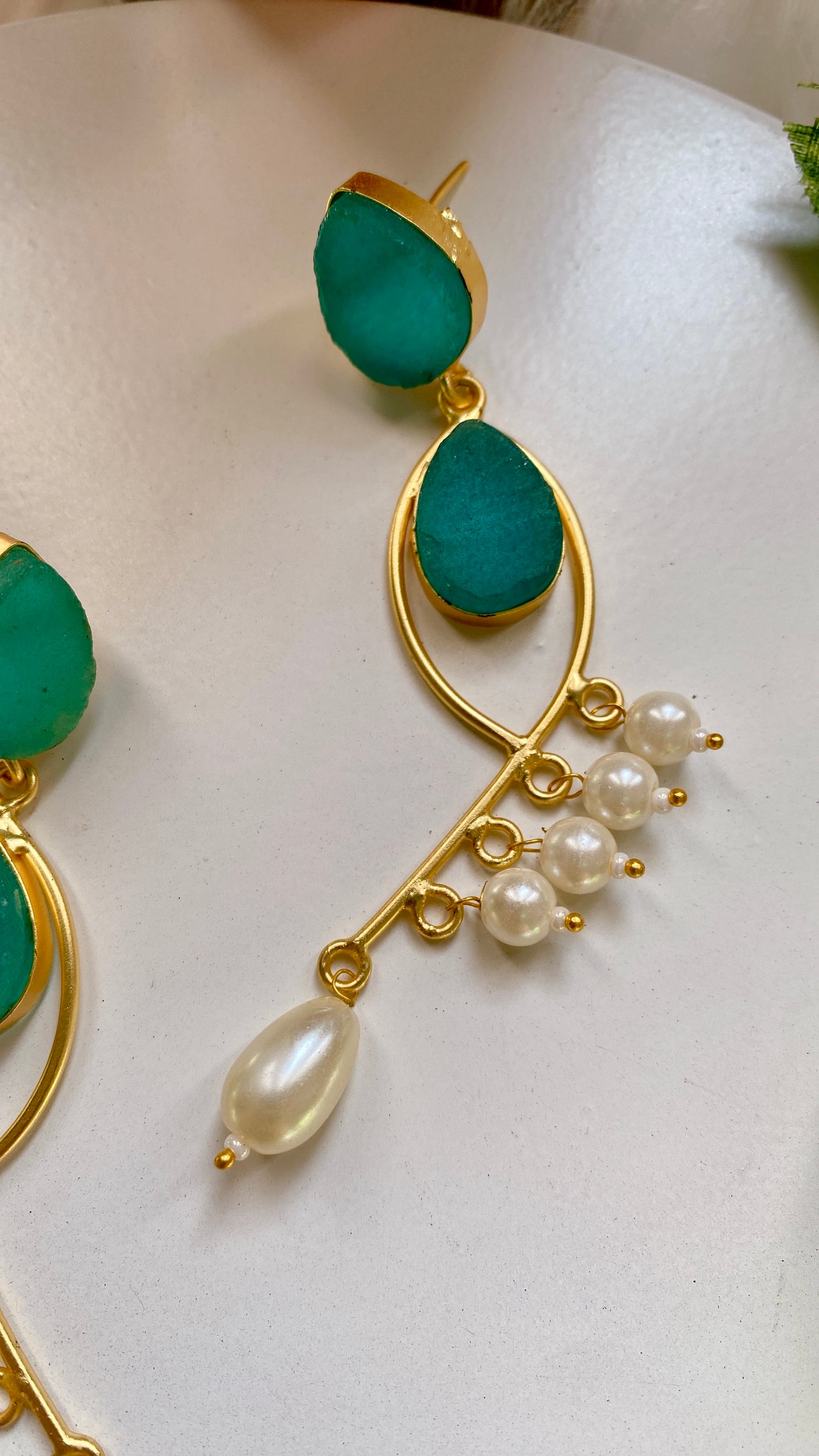 Amaya Earrings - Blue