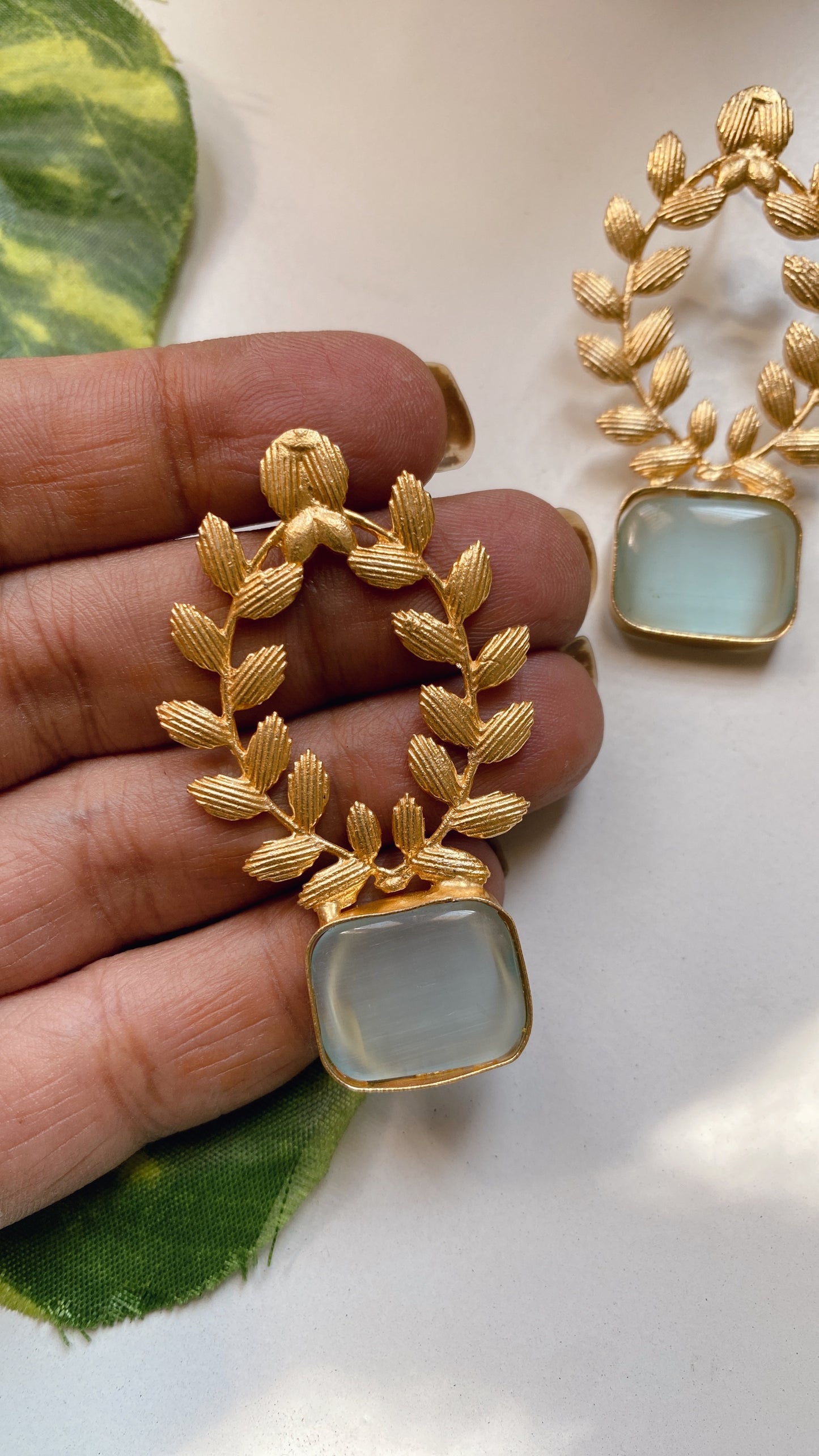 Aurora Earrings - Sky Blue