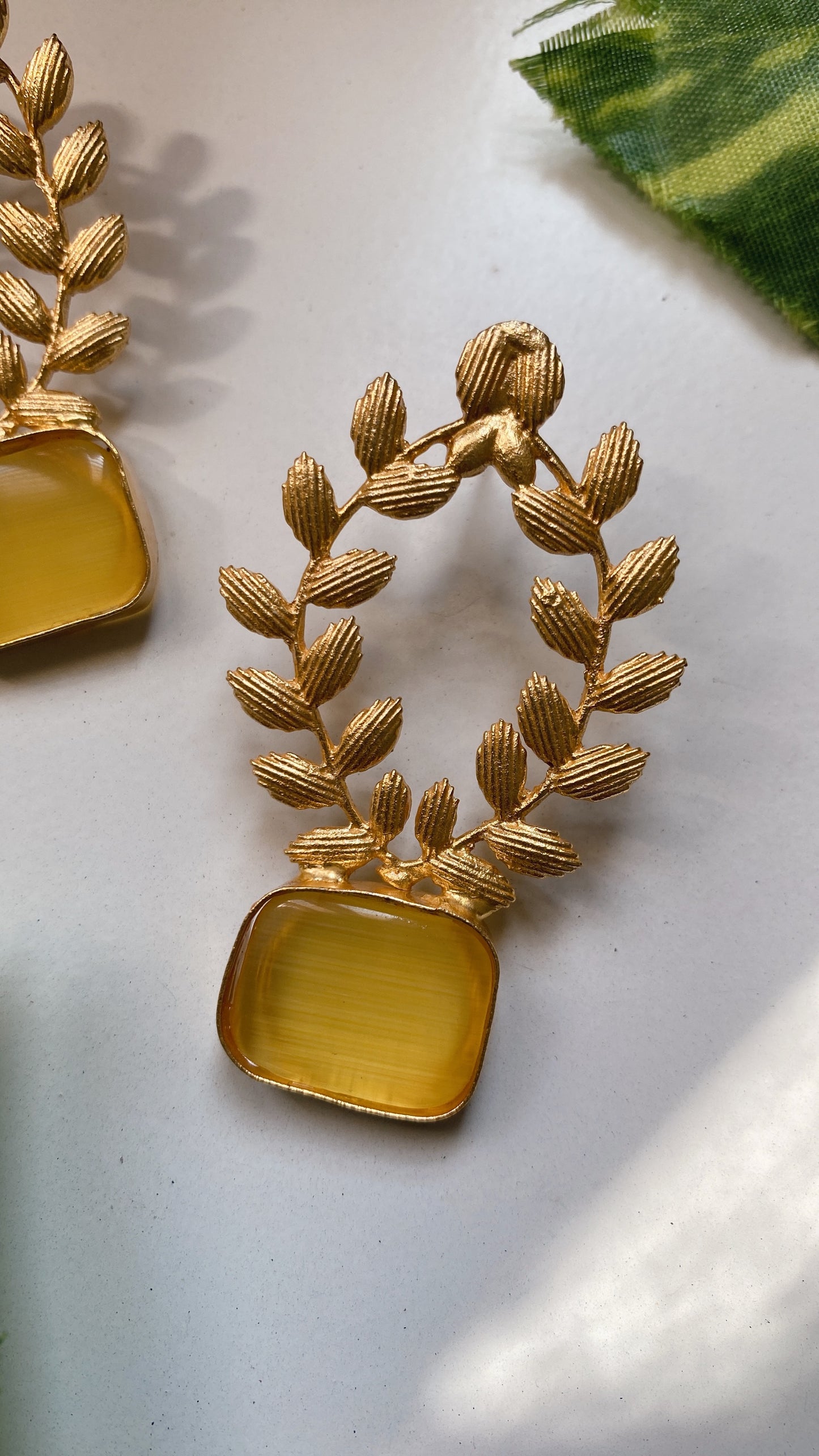 Aurora Earrings - Yellow