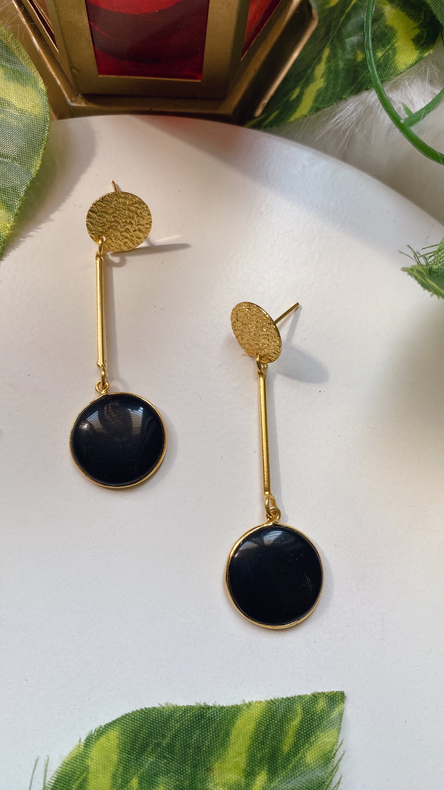 Nikita Black Earrings